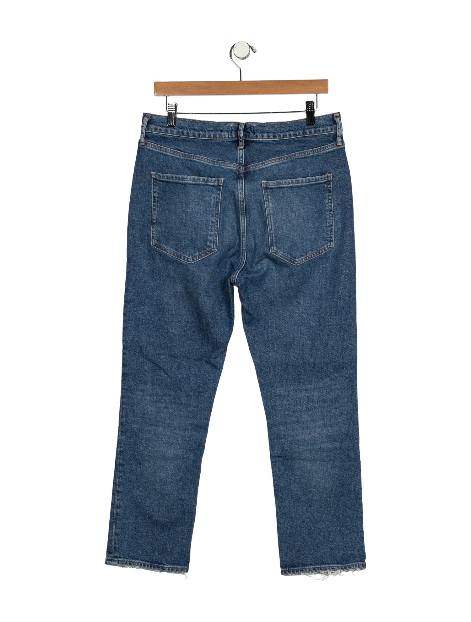 AGOLDE High-Rise Straight Leg Jeans