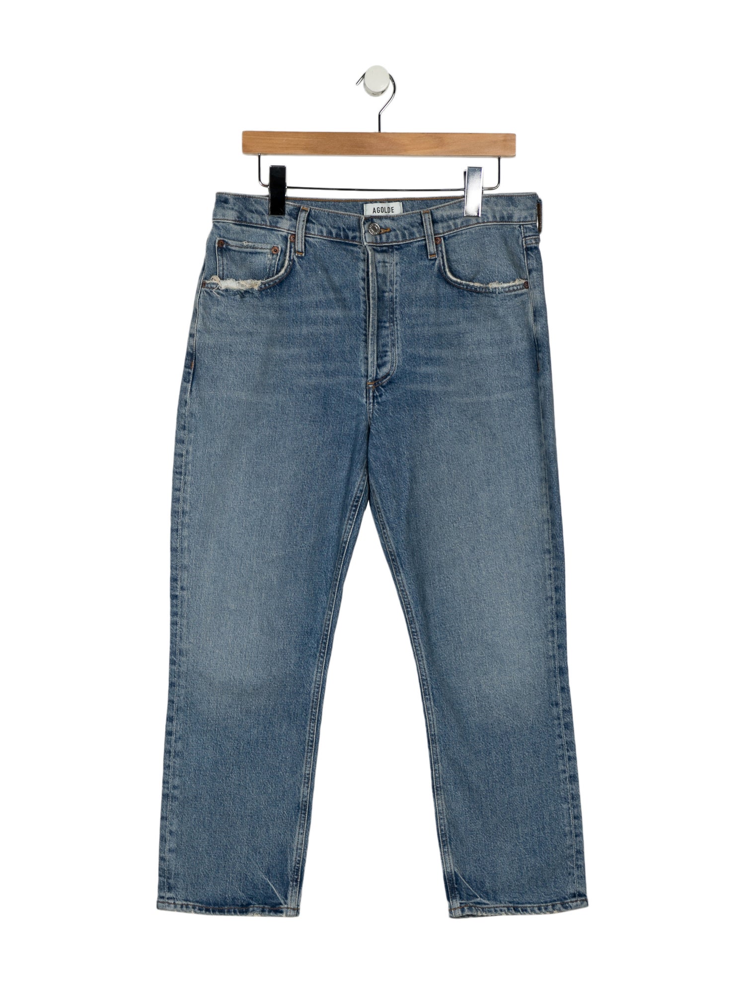 AGOLDE Straight-Leg Jeans