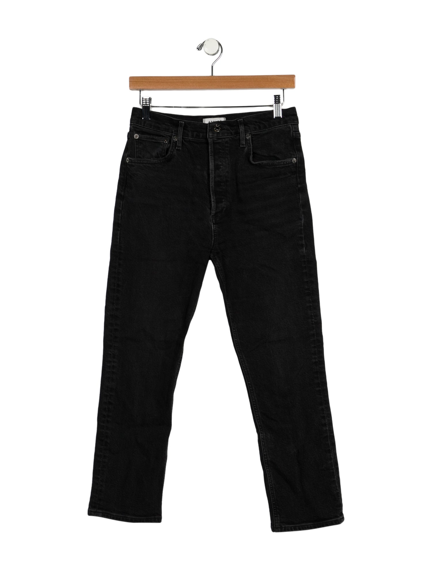AGOLDE High-Rise Straight Leg Jeans