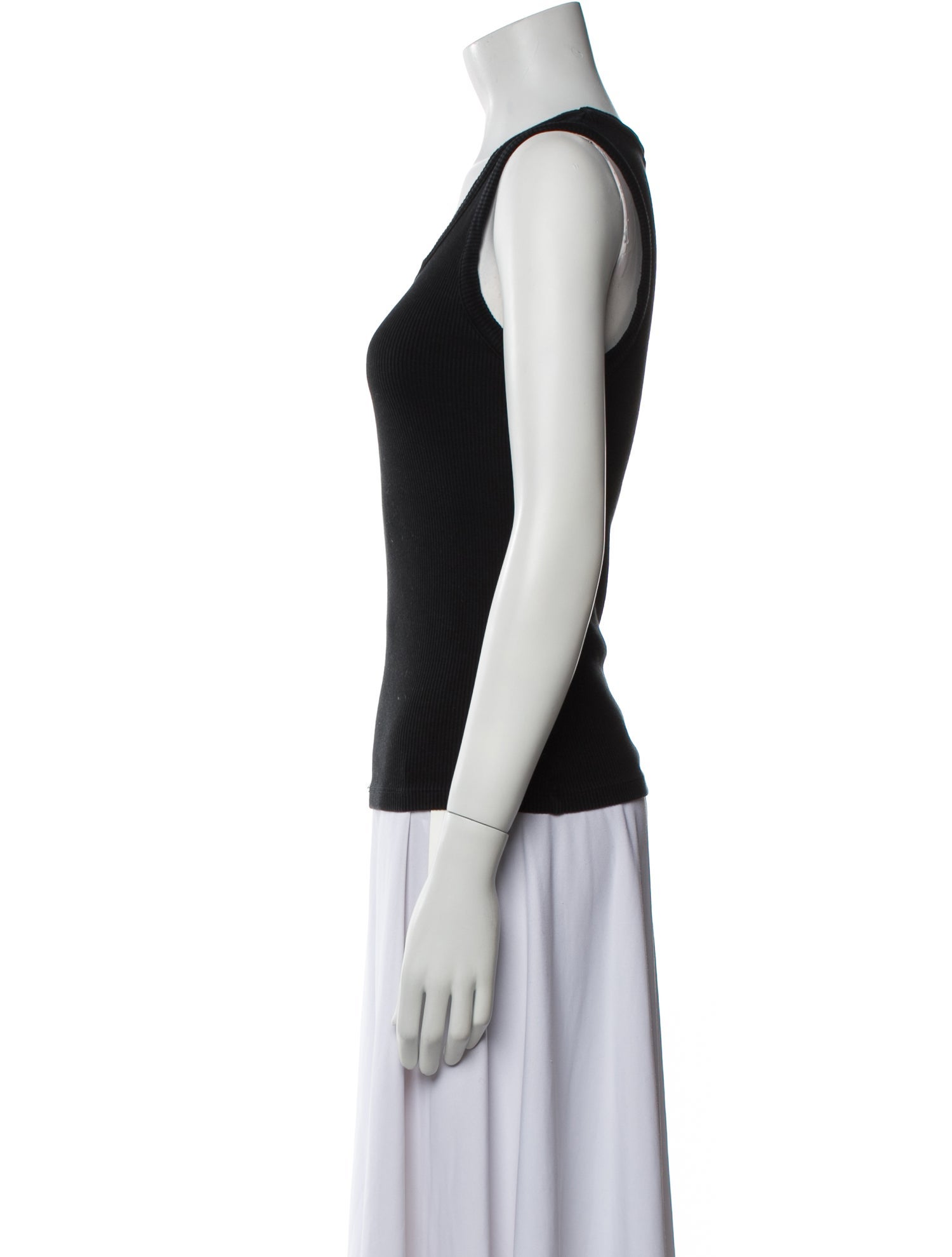 AGOLDE Scoop Neck Sleeveless Top