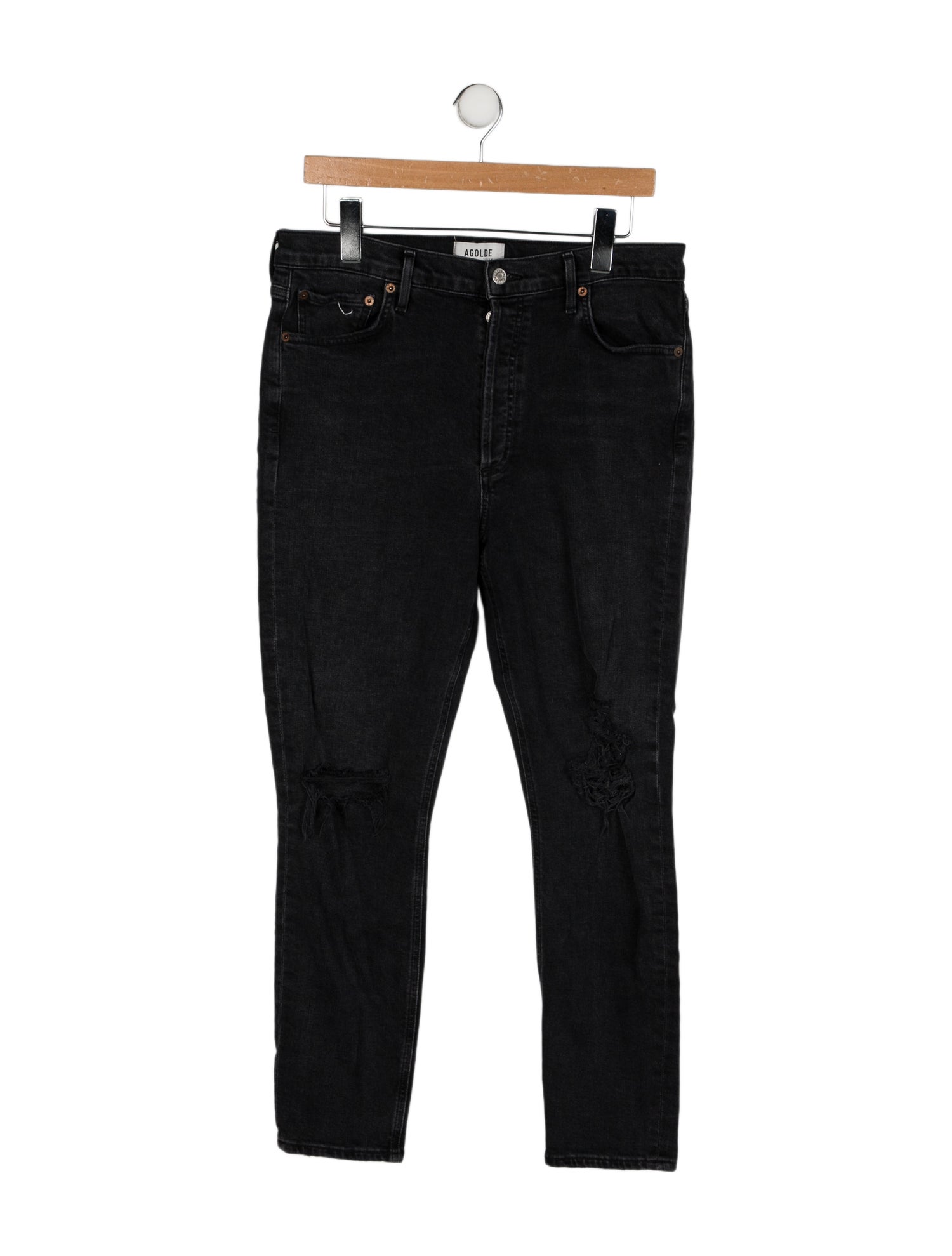AGOLDE High-Rise Skinny Leg Jeans