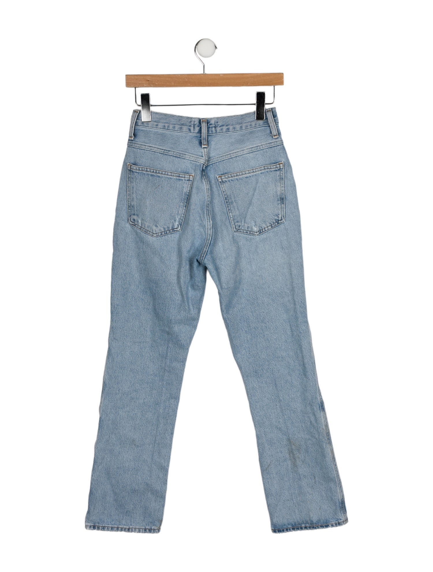 AGOLDE High-Rise Straight Leg Jeans