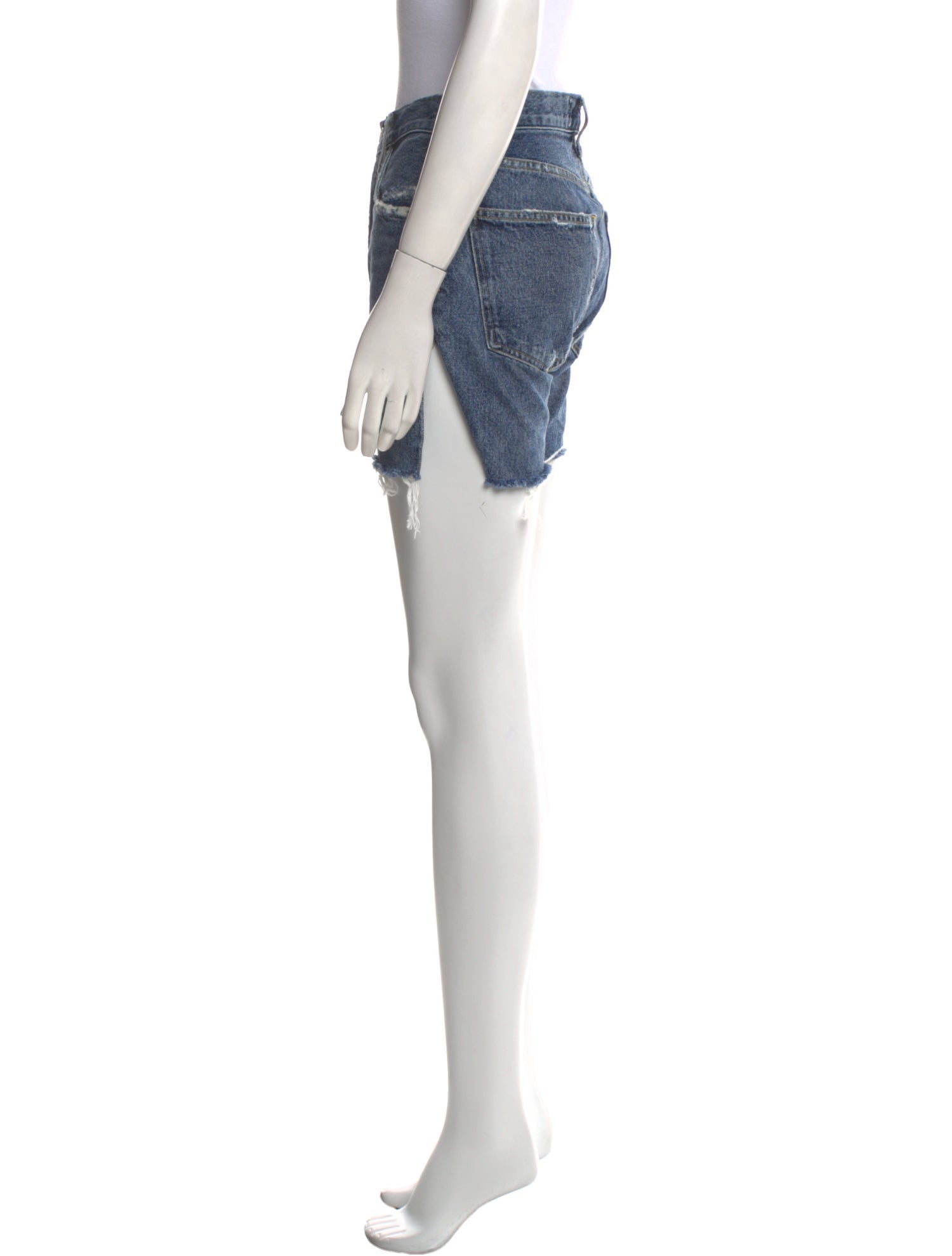 AGOLDE Printed Mini Shorts