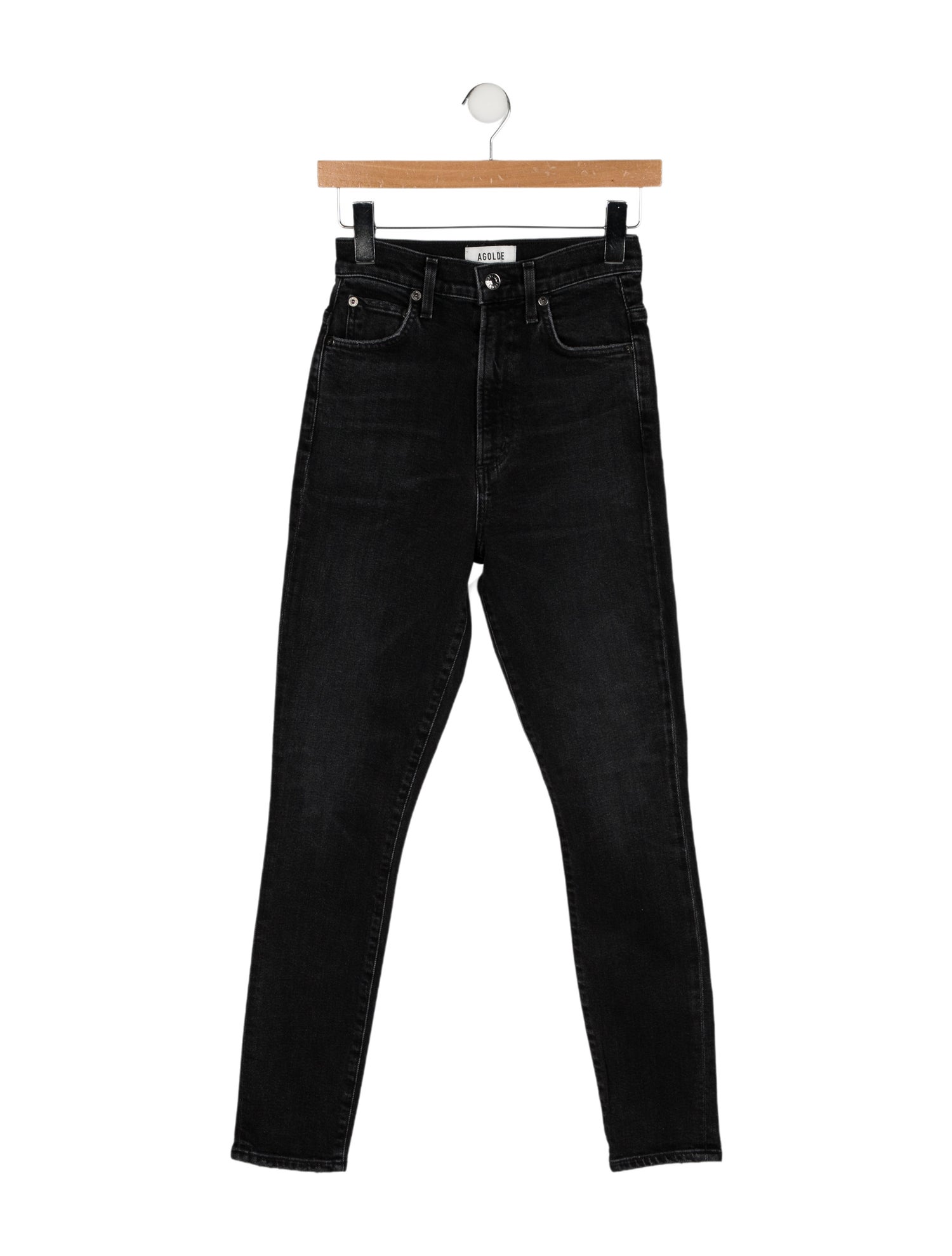 AGOLDE High-Rise Skinny Leg Jeans