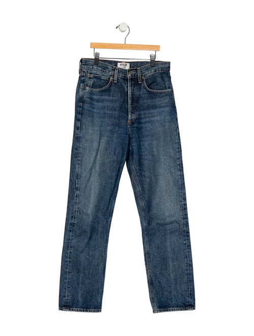 AGOLDE High-Rise Straight Leg Jeans