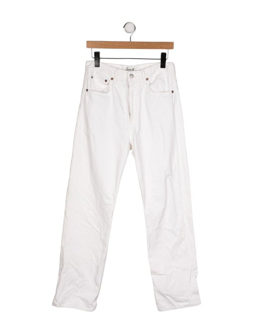 AGOLDE High-Rise Straight Leg Jeans