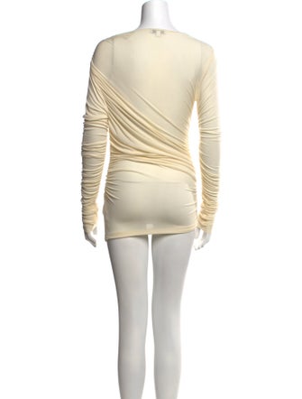 AGOLDE Bateau Neckline Mini Dress