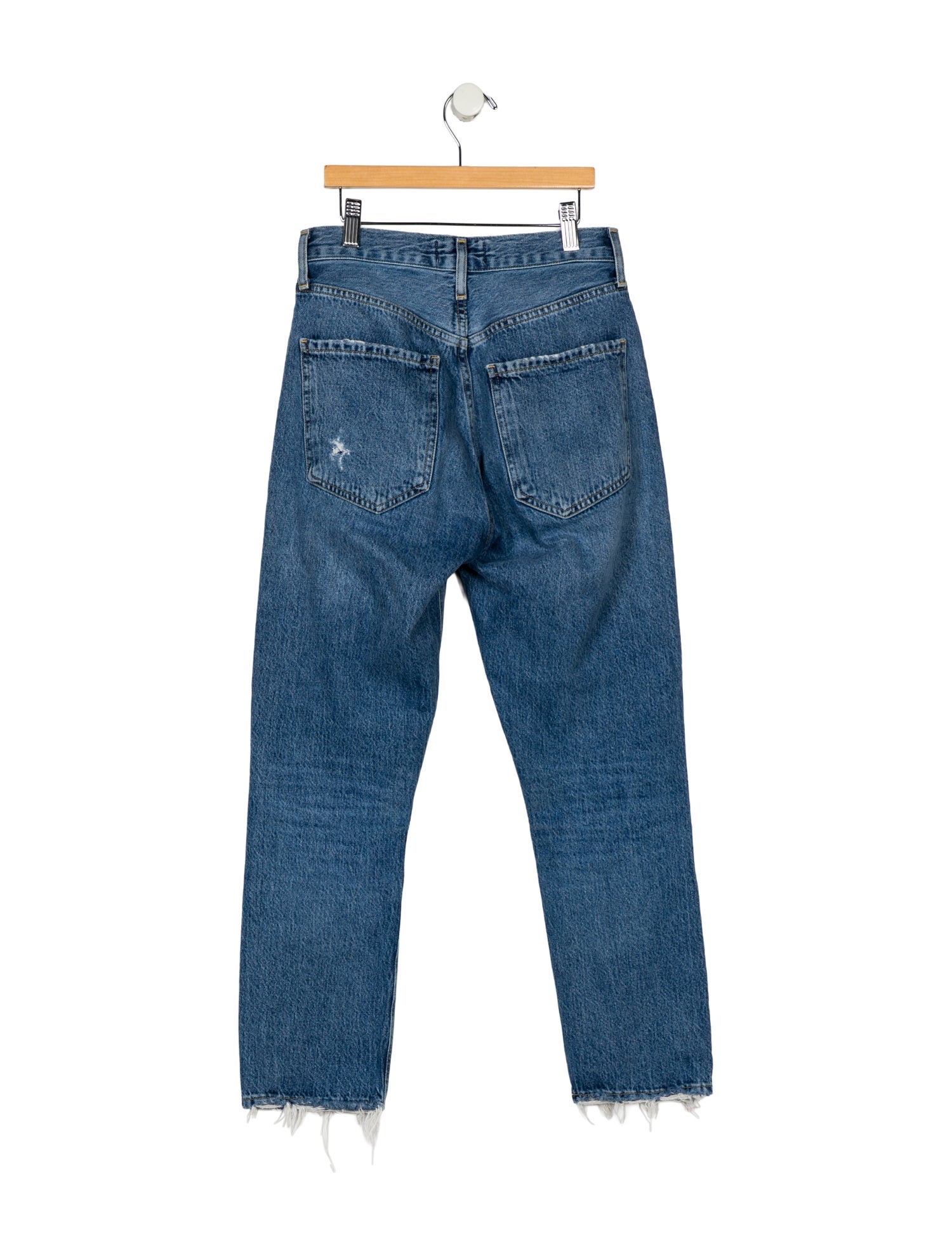 AGOLDE High-Rise Straight Leg Jeans