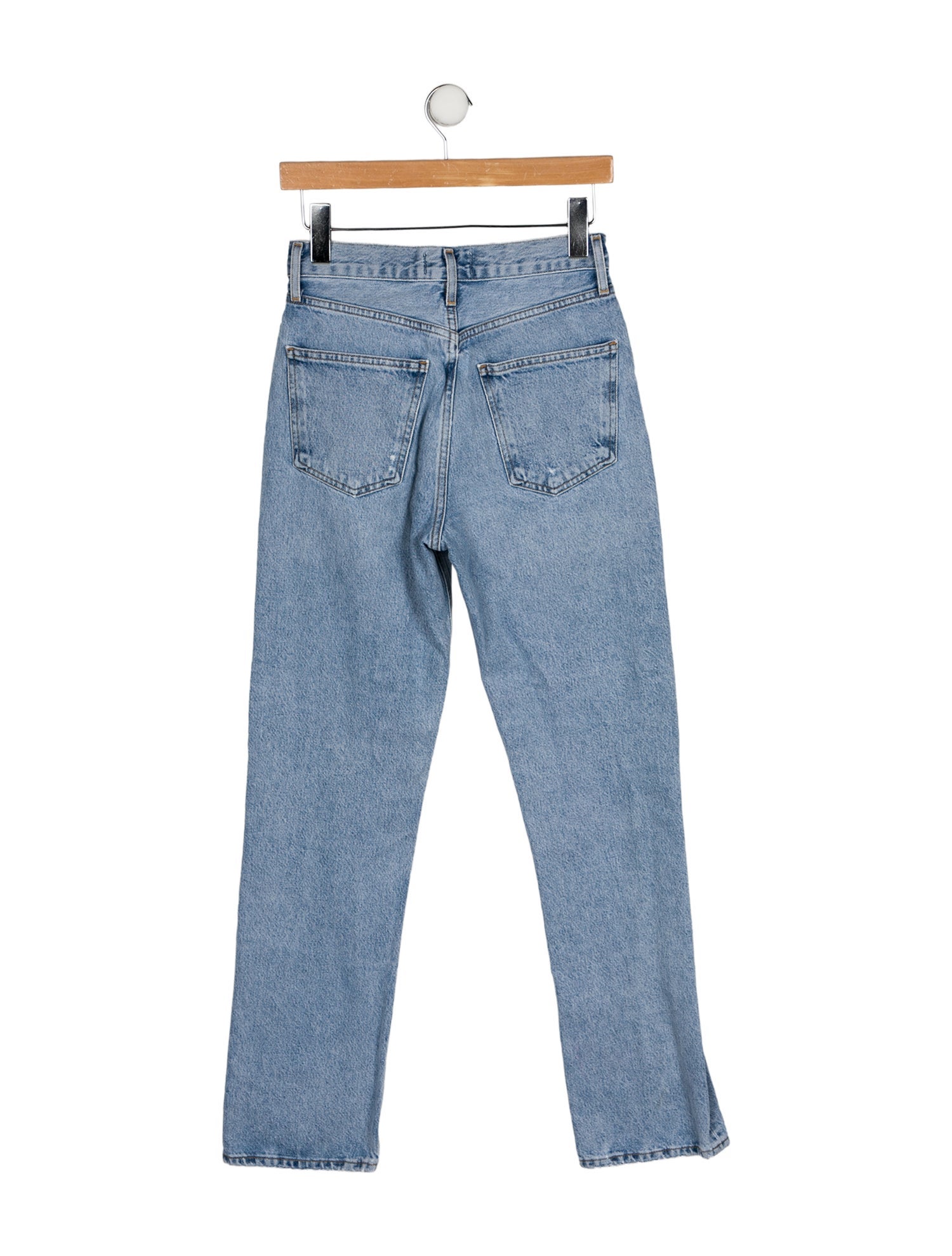 AGOLDE High-Rise Straight Leg Jeans
