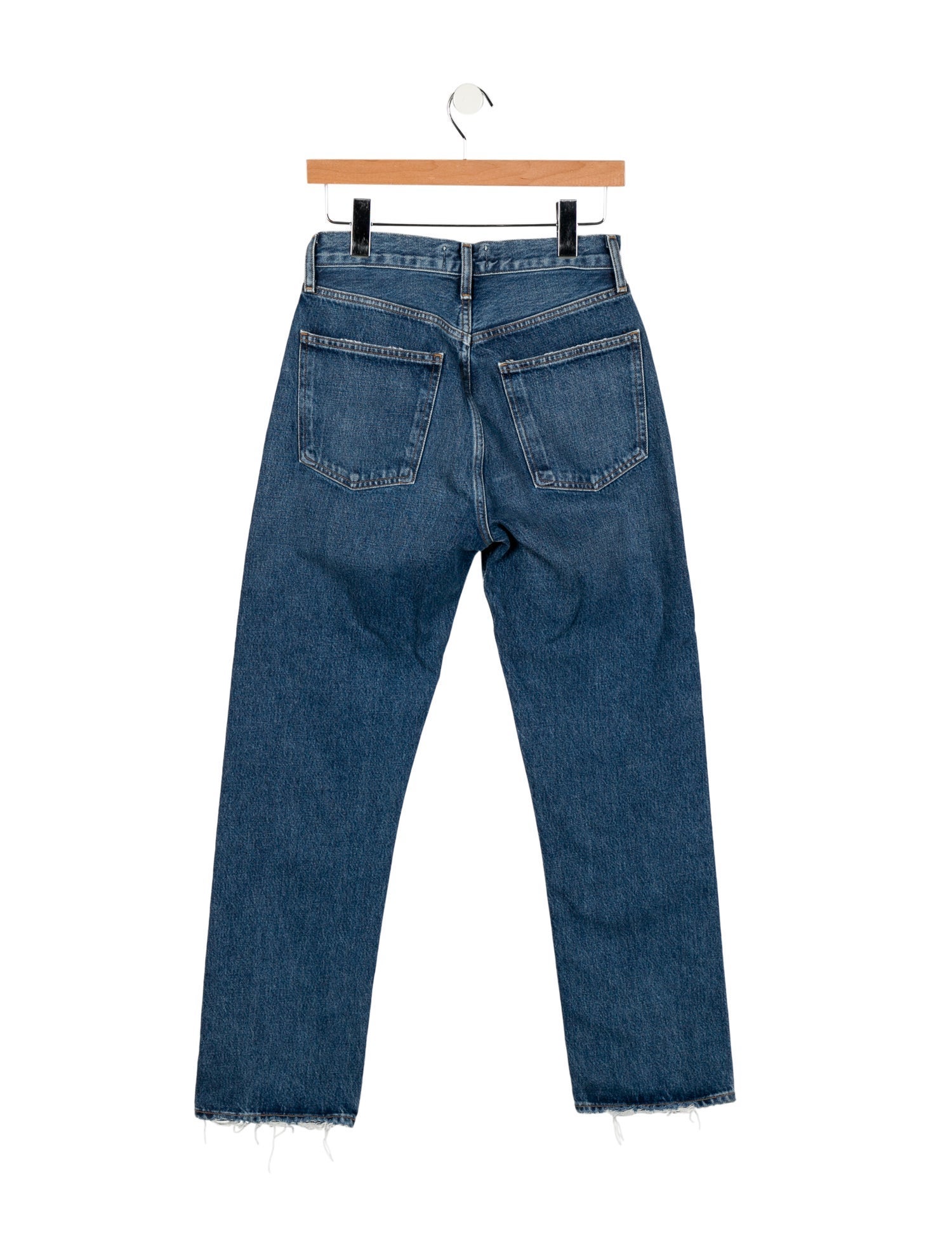 AGOLDE High-Rise Straight Leg Jeans
