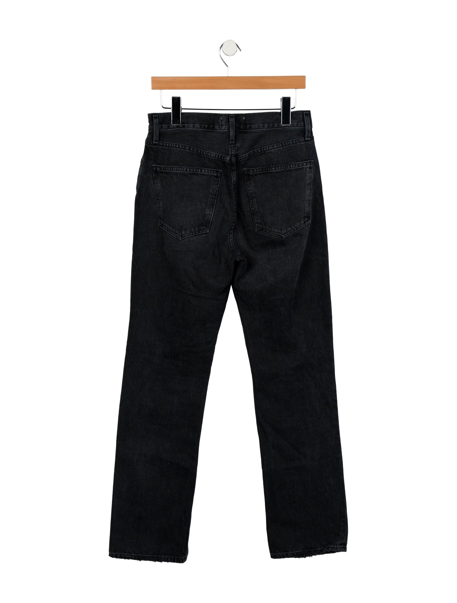 AGOLDE High-Rise Straight Leg Jeans