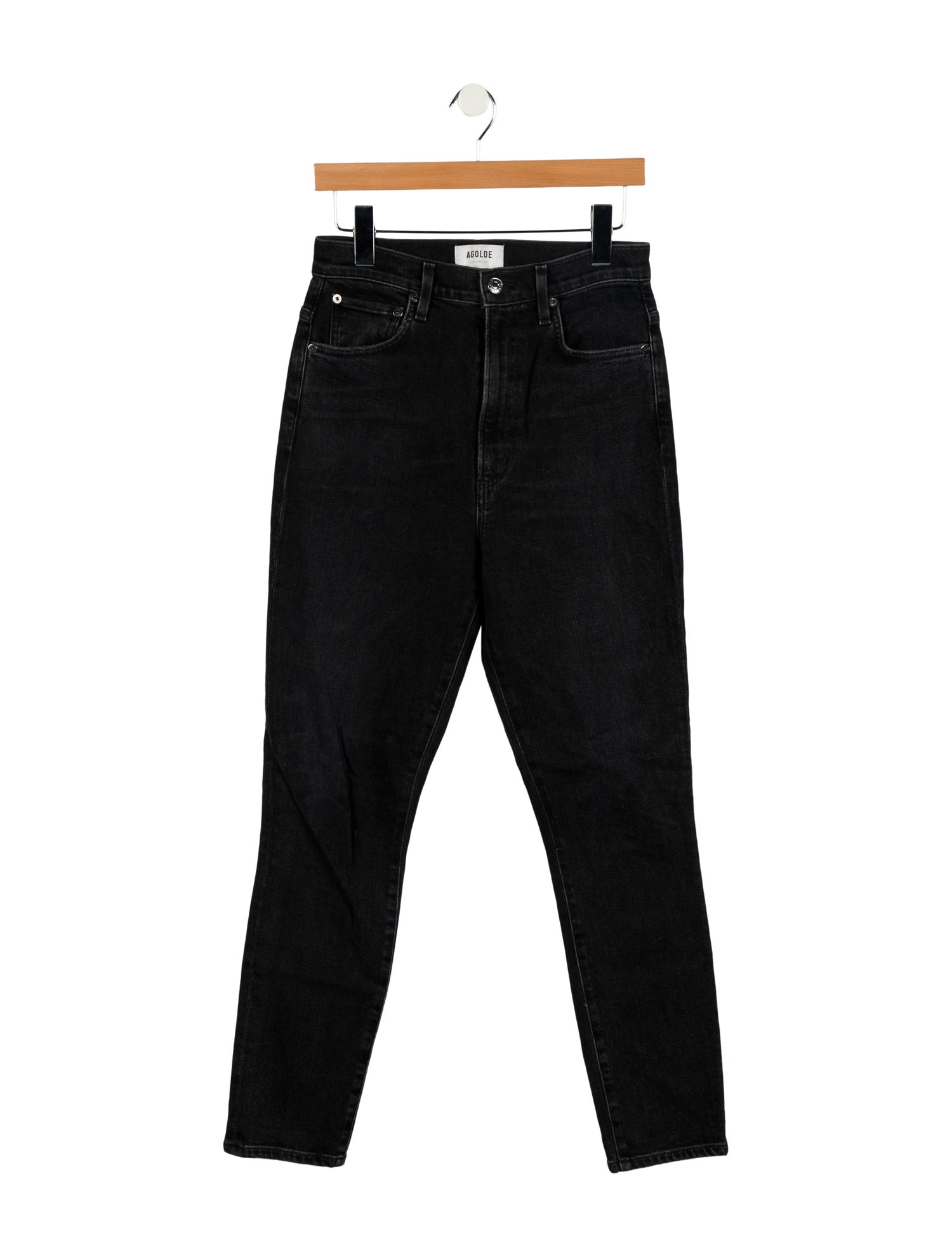 AGOLDE High-Rise Straight Leg Jeans