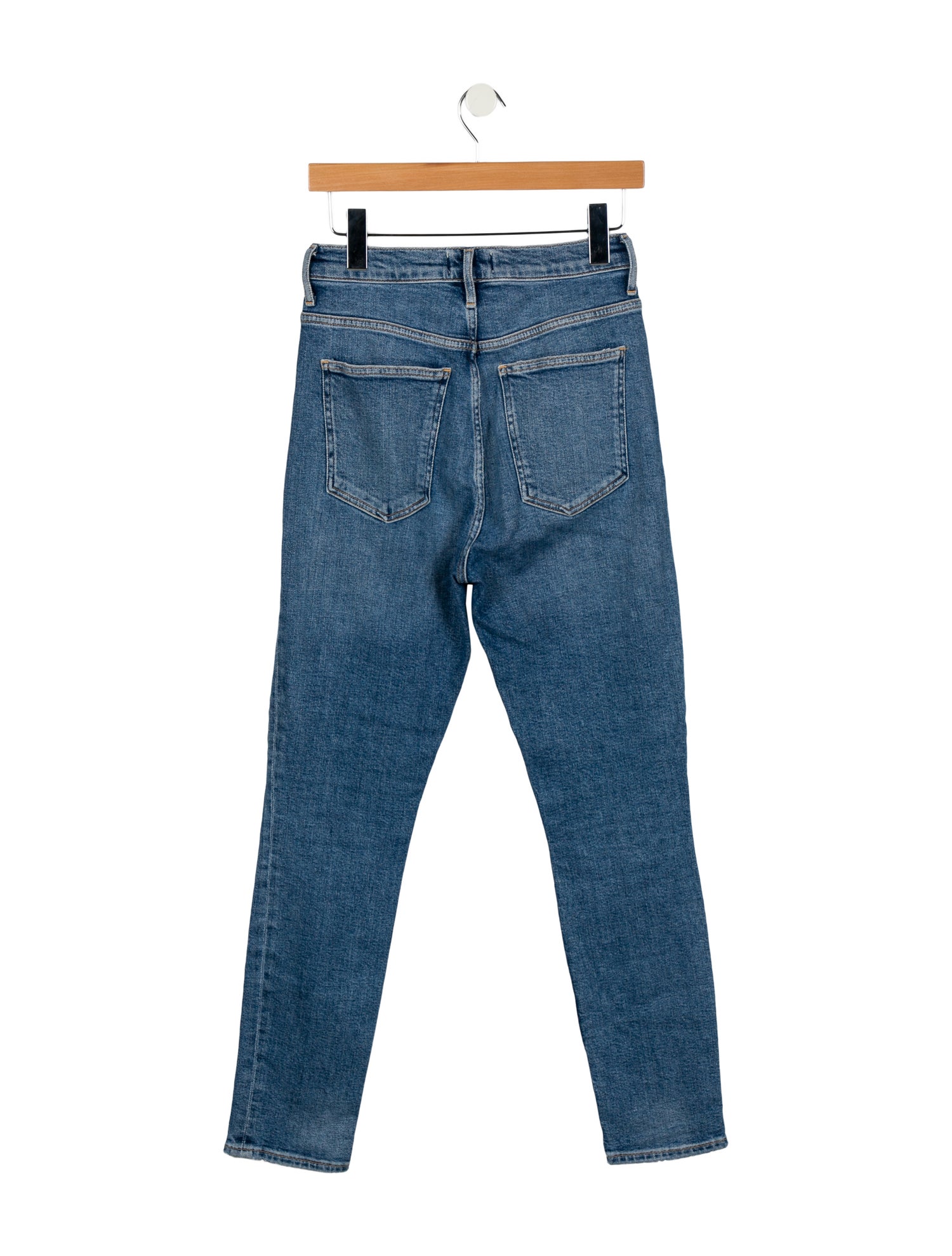 AGOLDE High-Rise Straight Leg Jeans