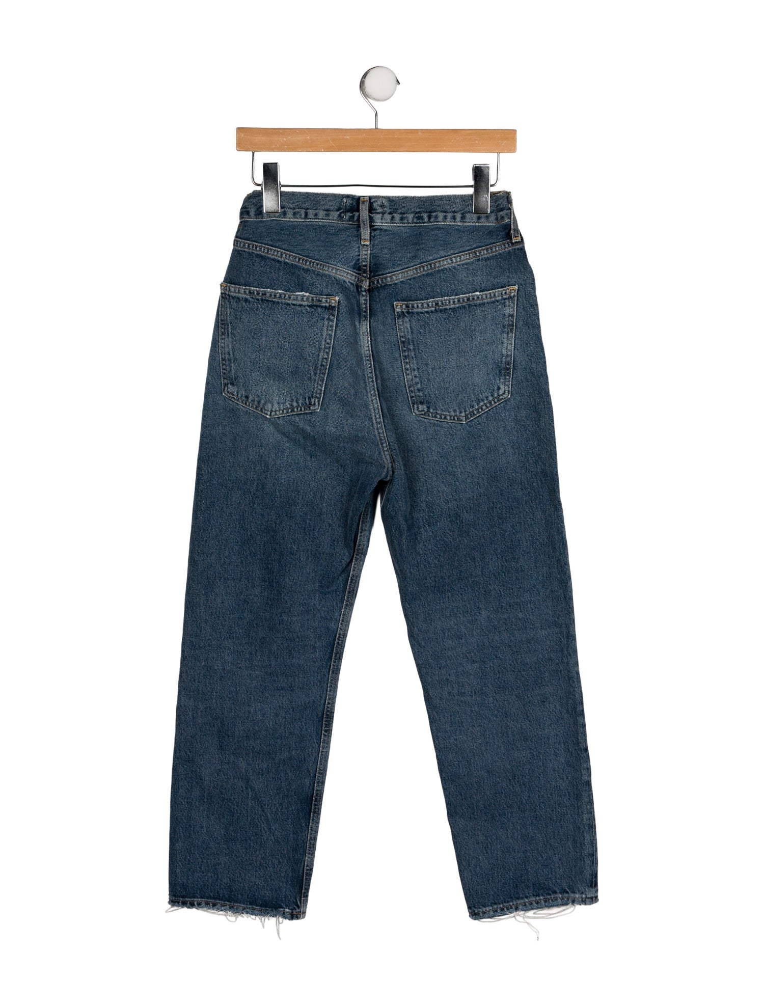 AGOLDE High-Rise Straight Leg Jeans