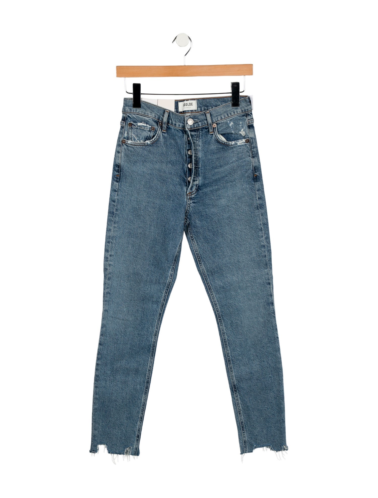 AGOLDE Mid-Rise Skinny Leg Jeans w/ Tags