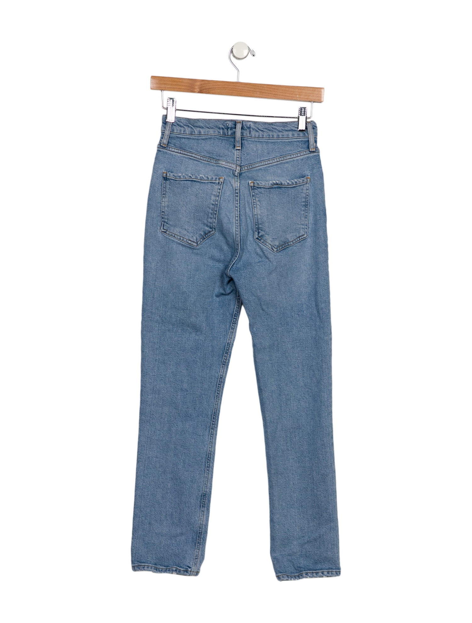 AGOLDE High-Rise Straight Leg Jeans