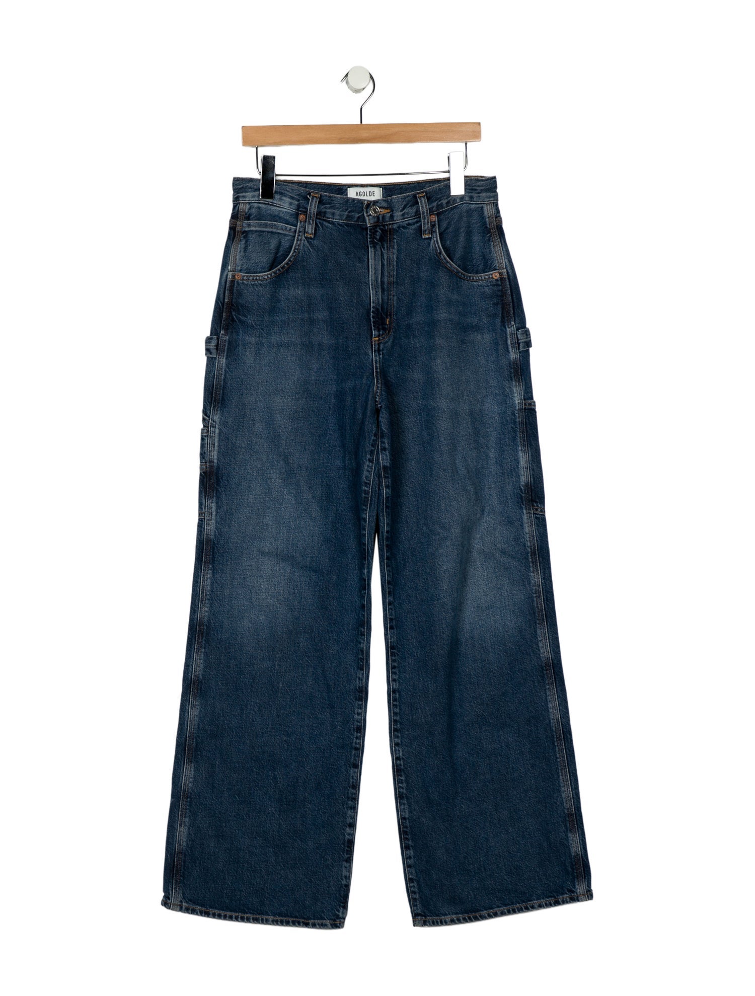 AGOLDE High-Rise Wide Leg Jeans