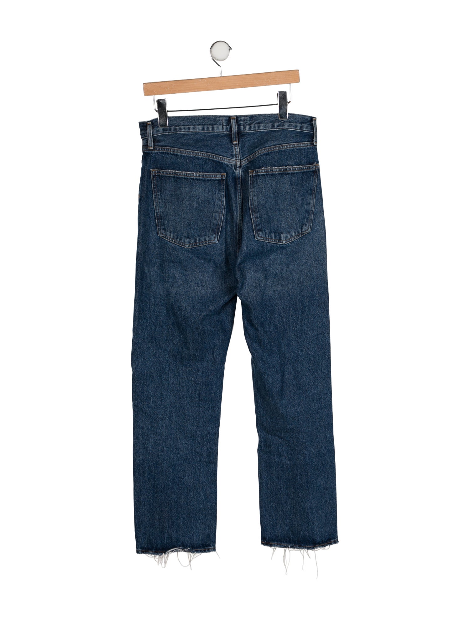 AGOLDE High-Rise Straight Leg Jeans