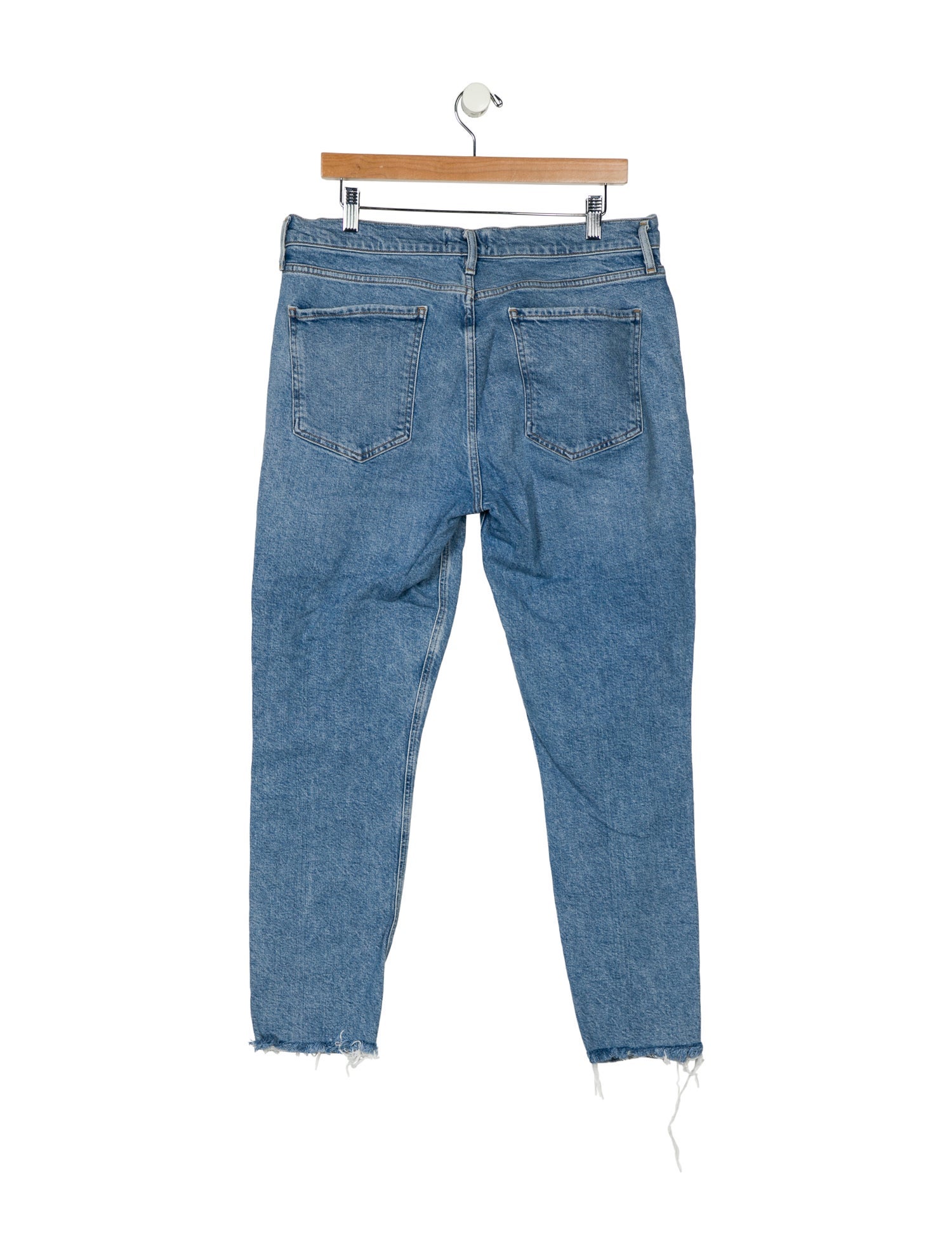 AGOLDE High-Rise Straight Leg Jeans