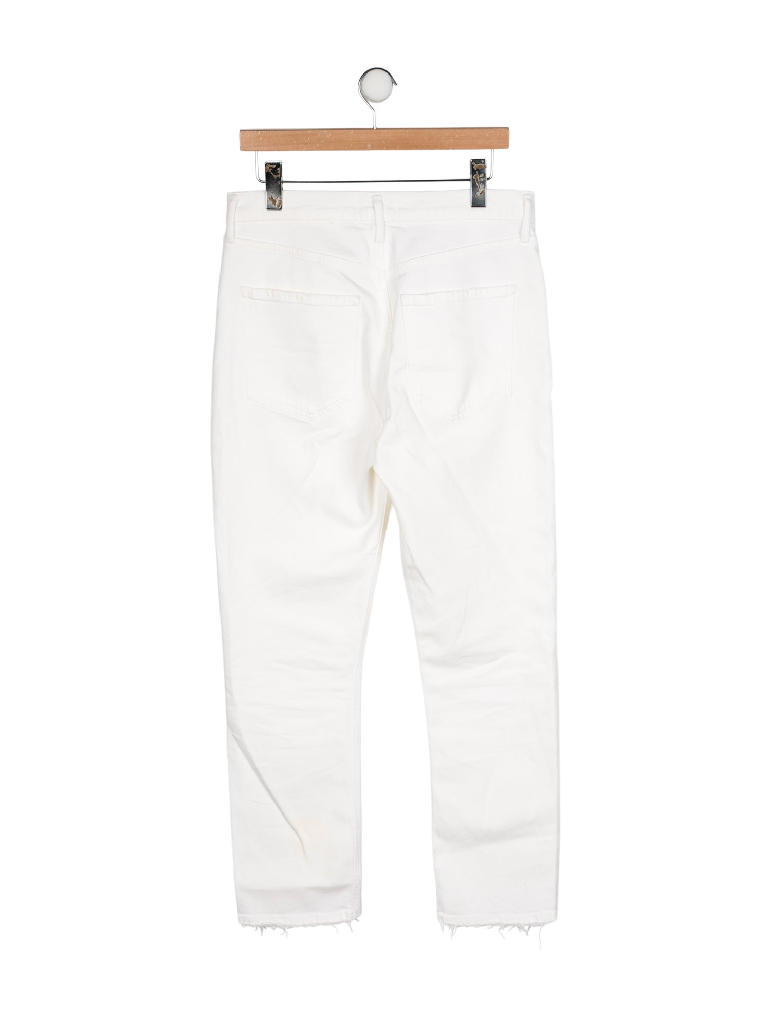 AGOLDE High-Rise Straight Leg Jeans
