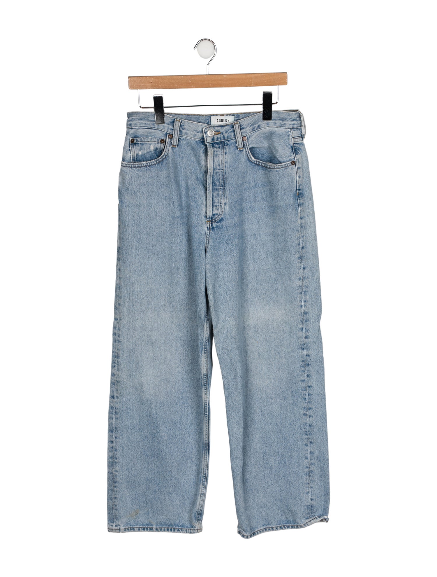 AGOLDE High-Rise Wide Leg Jeans