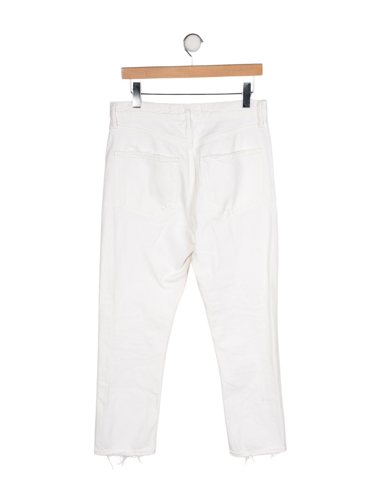 AGOLDE High-Rise Straight Leg Jeans