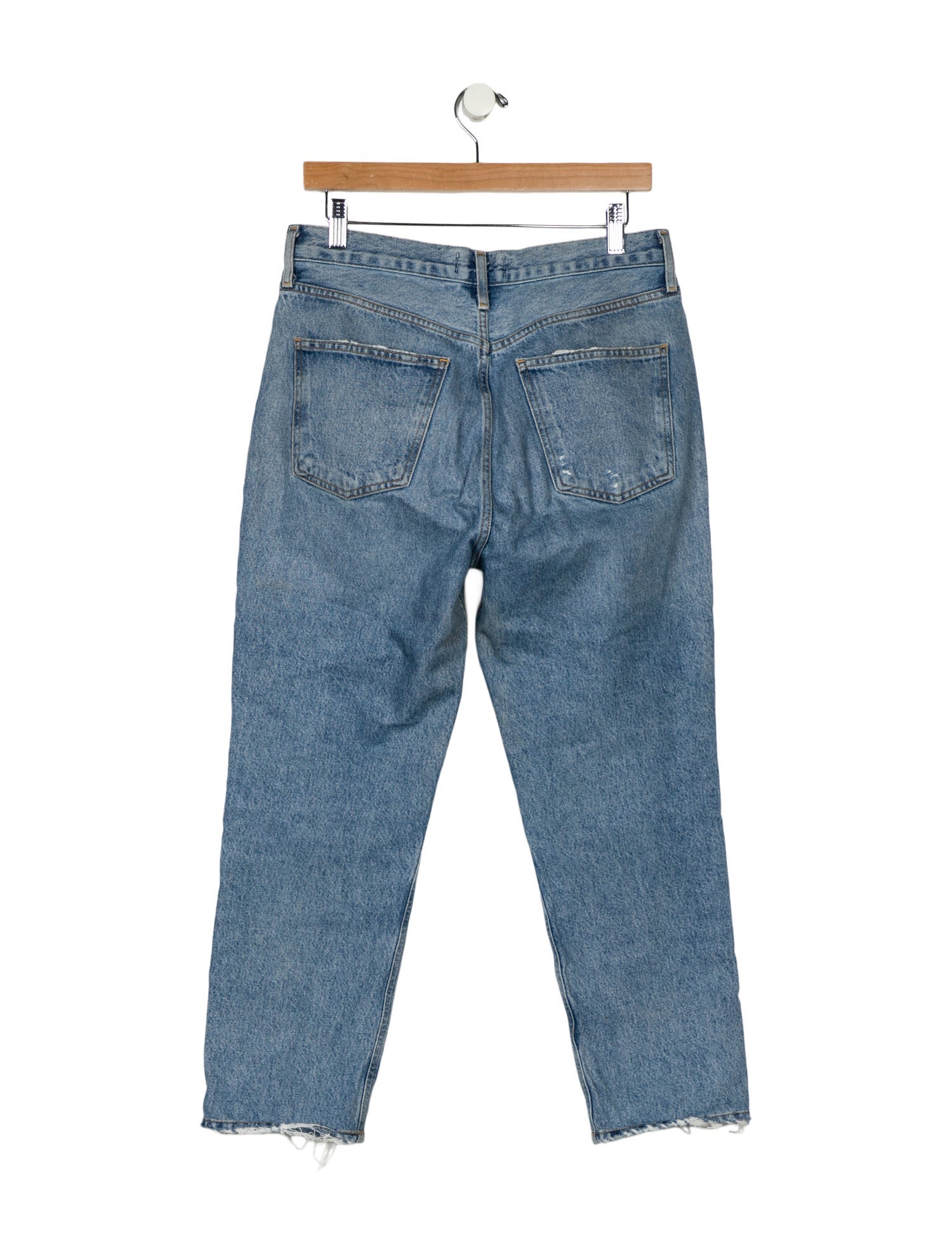 AGOLDE High-Rise Straight Leg Jeans