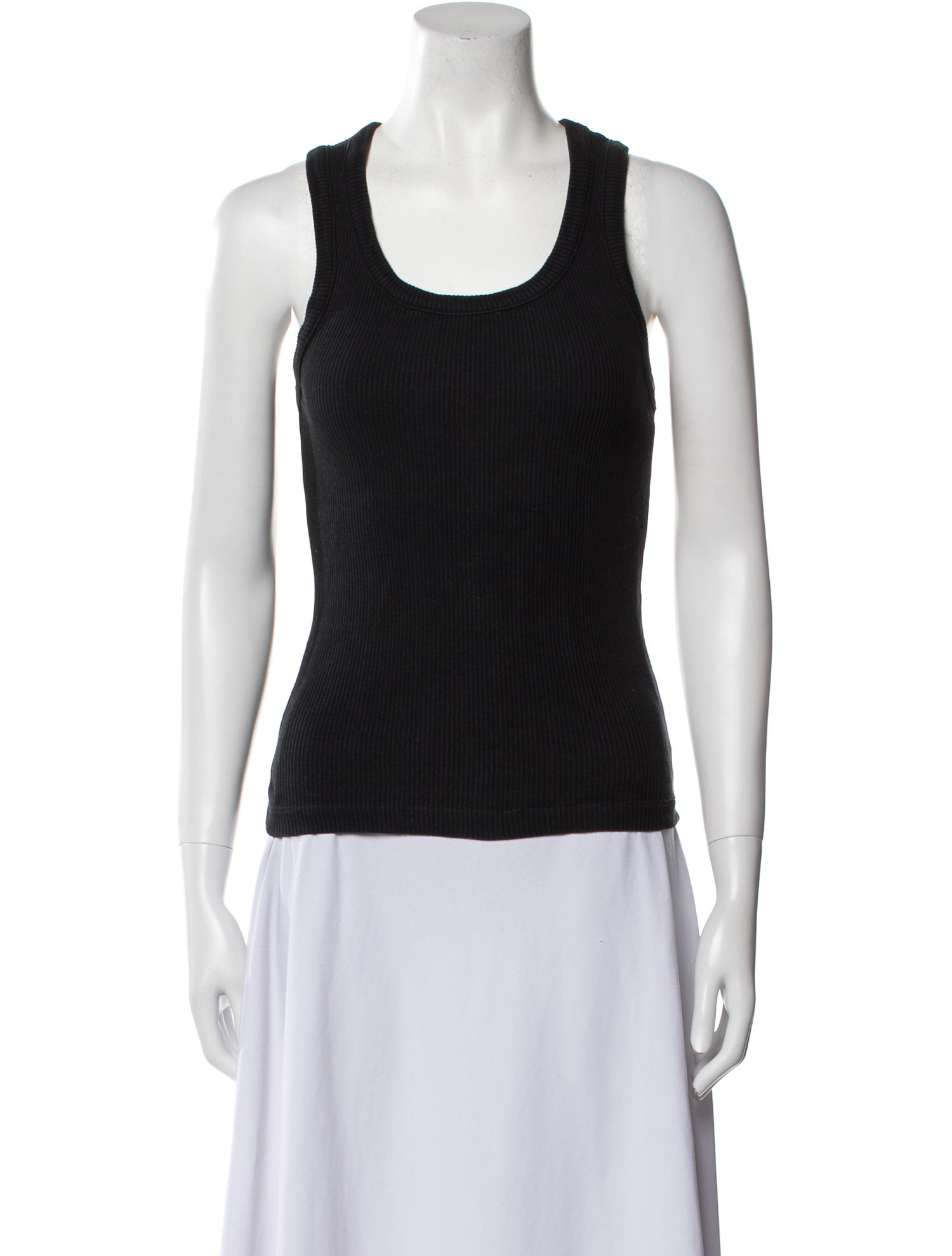 AGOLDE Scoop Neck Sleeveless Top