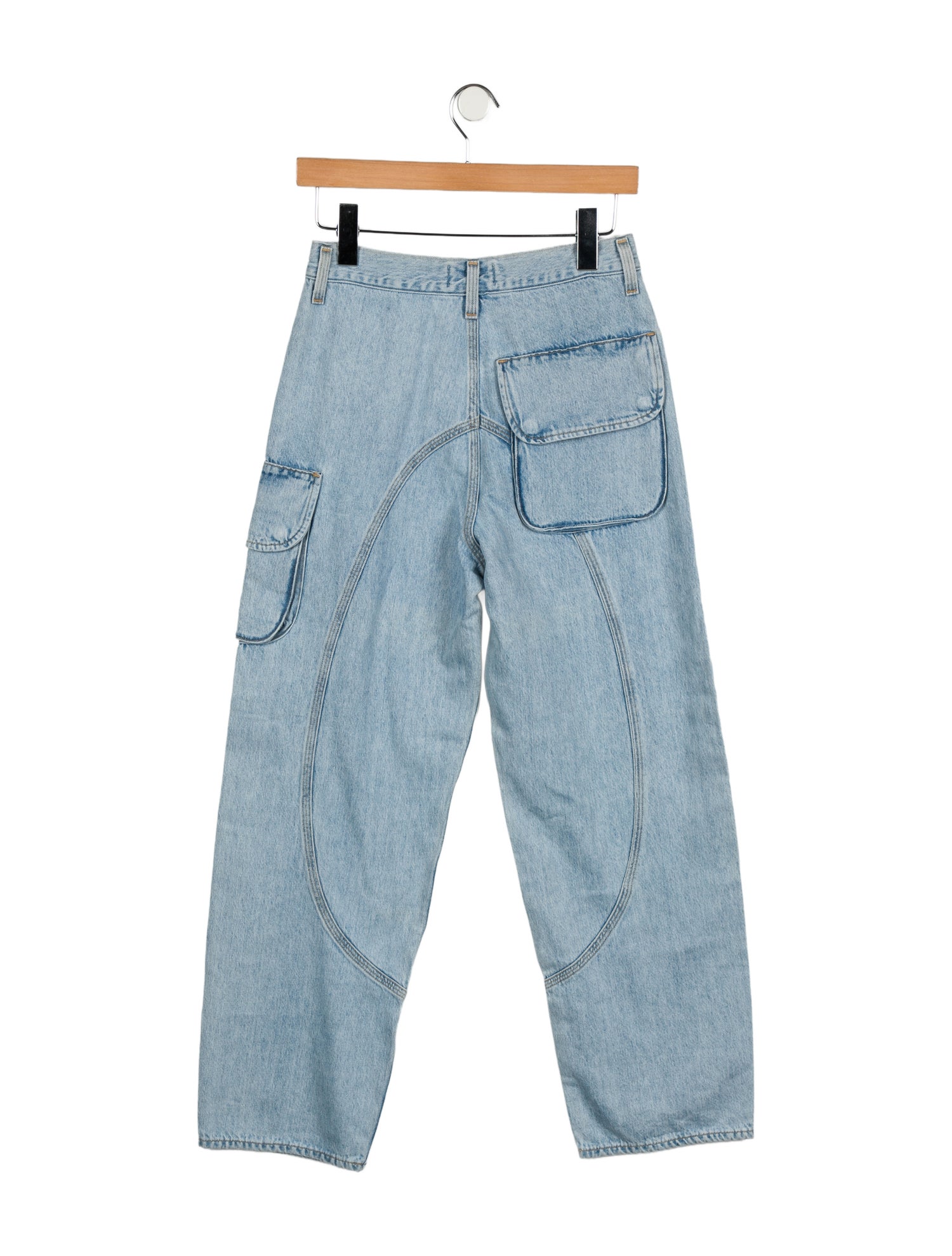 AGOLDE High-Rise Straight Leg Jeans