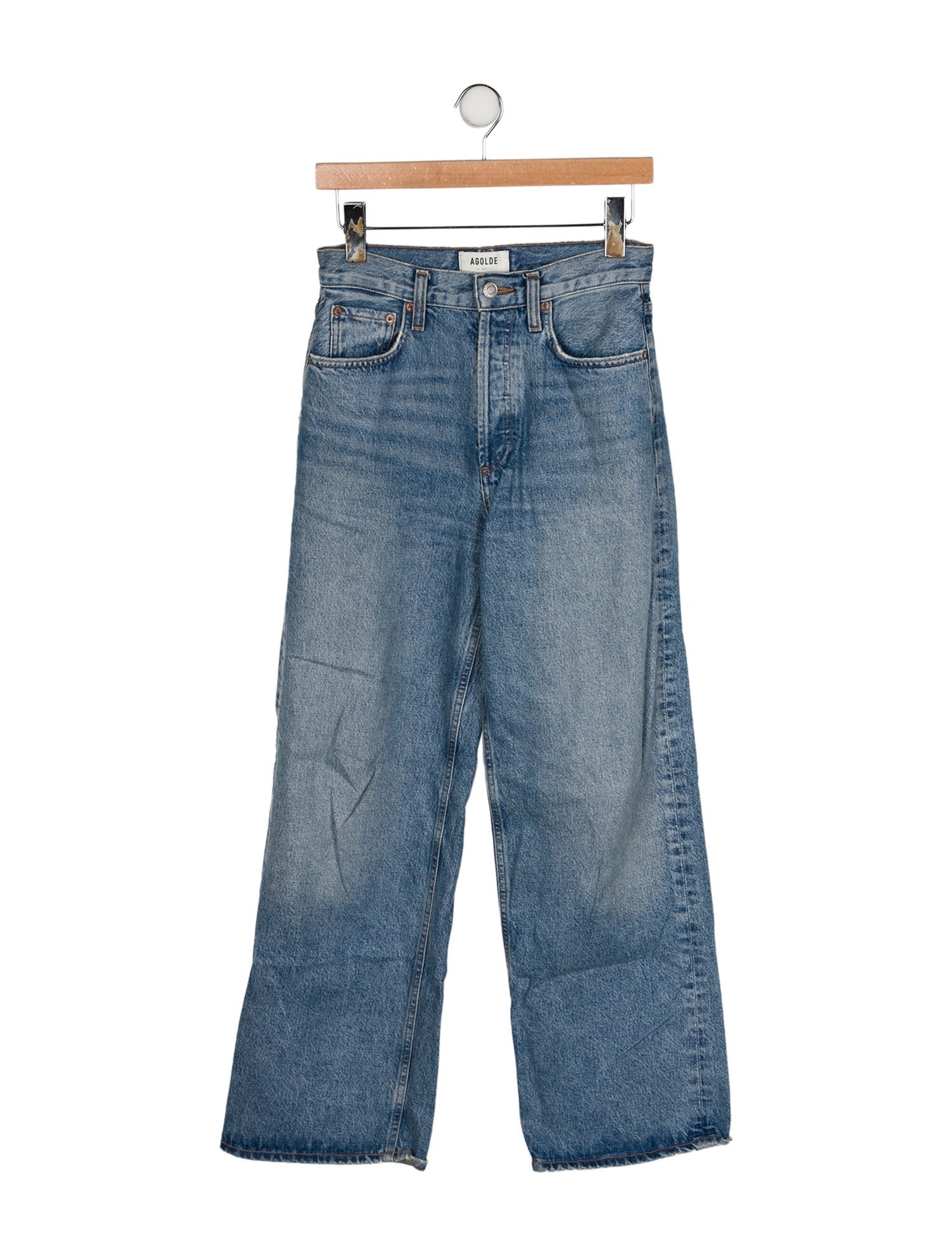AGOLDE High-Rise Wide Leg Jeans