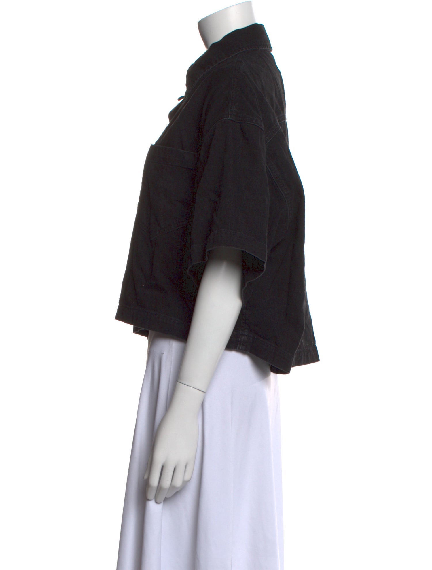 AGOLDE Short Sleeve Crop Top