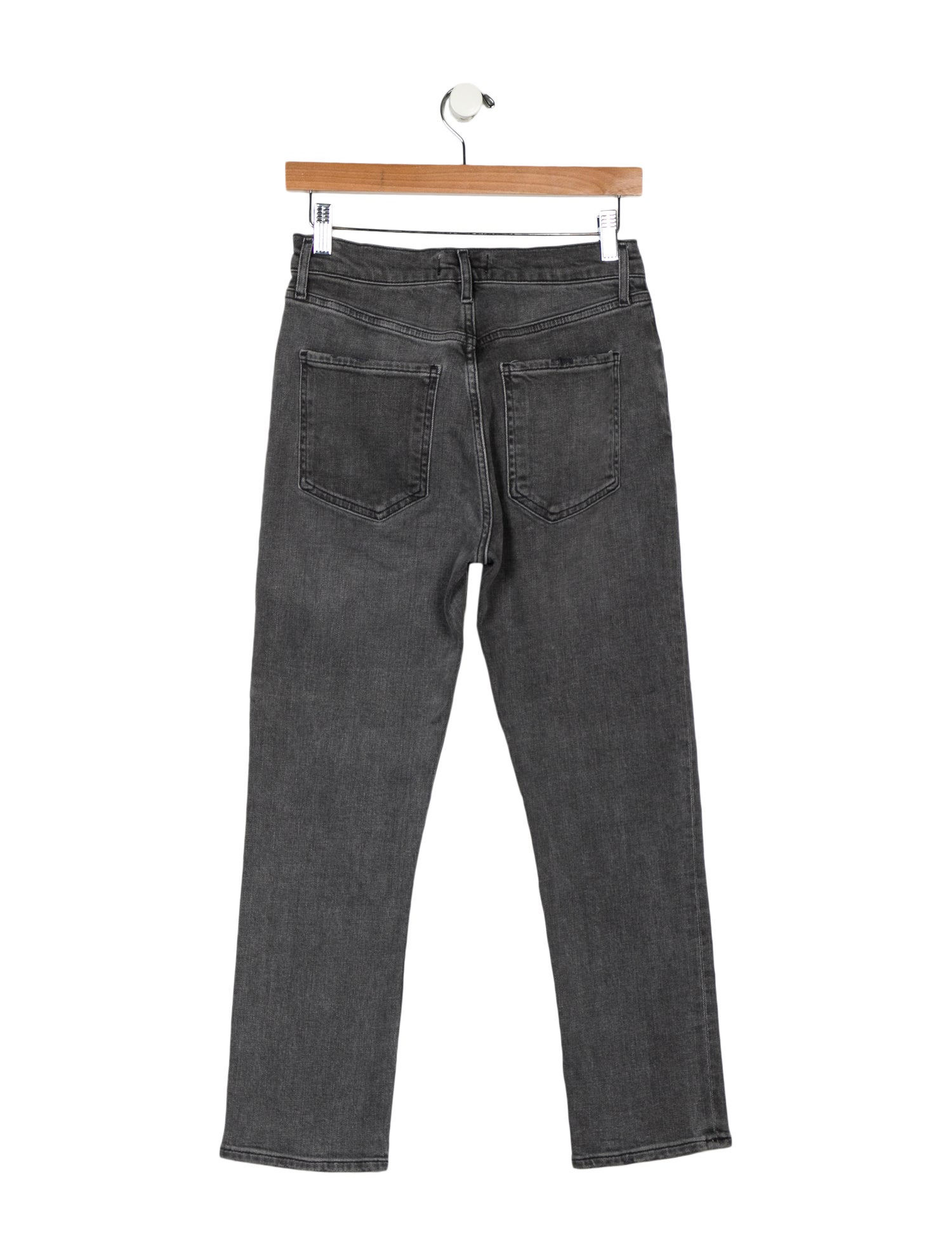 AGOLDE Mid-Rise Straight Leg Jeans