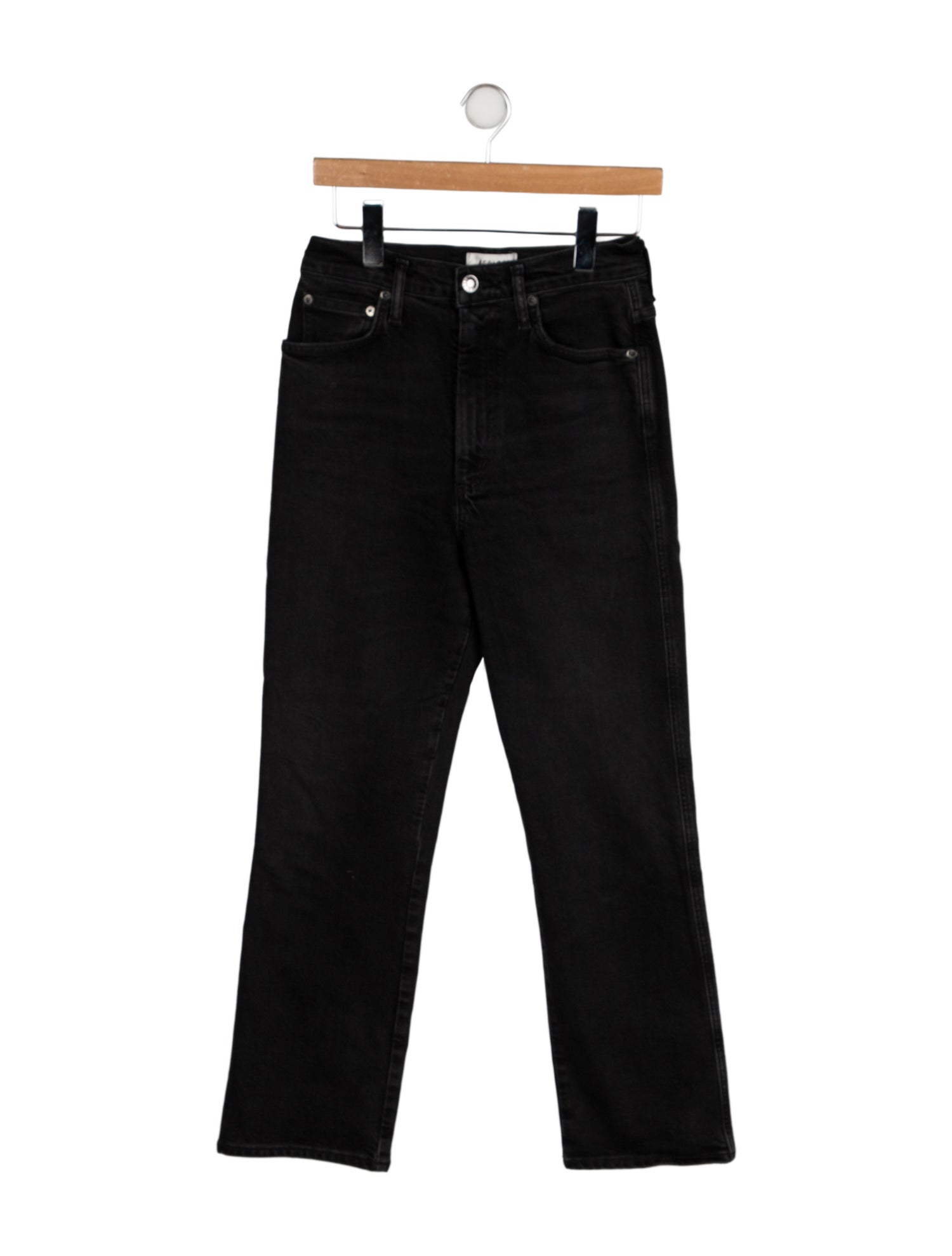 AGOLDE High-Rise Straight Leg Jeans