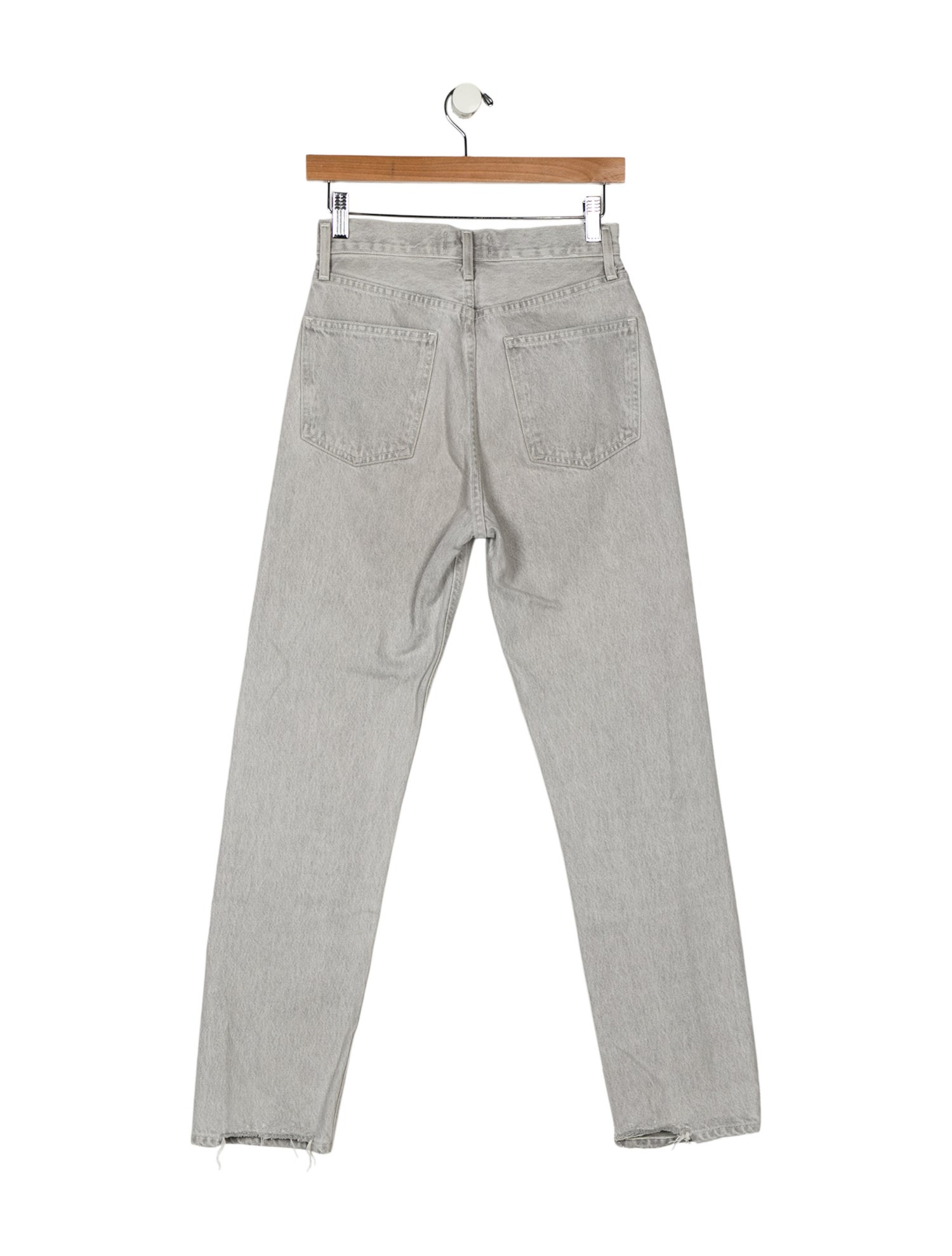 AGOLDE High-Rise Straight Leg Jeans