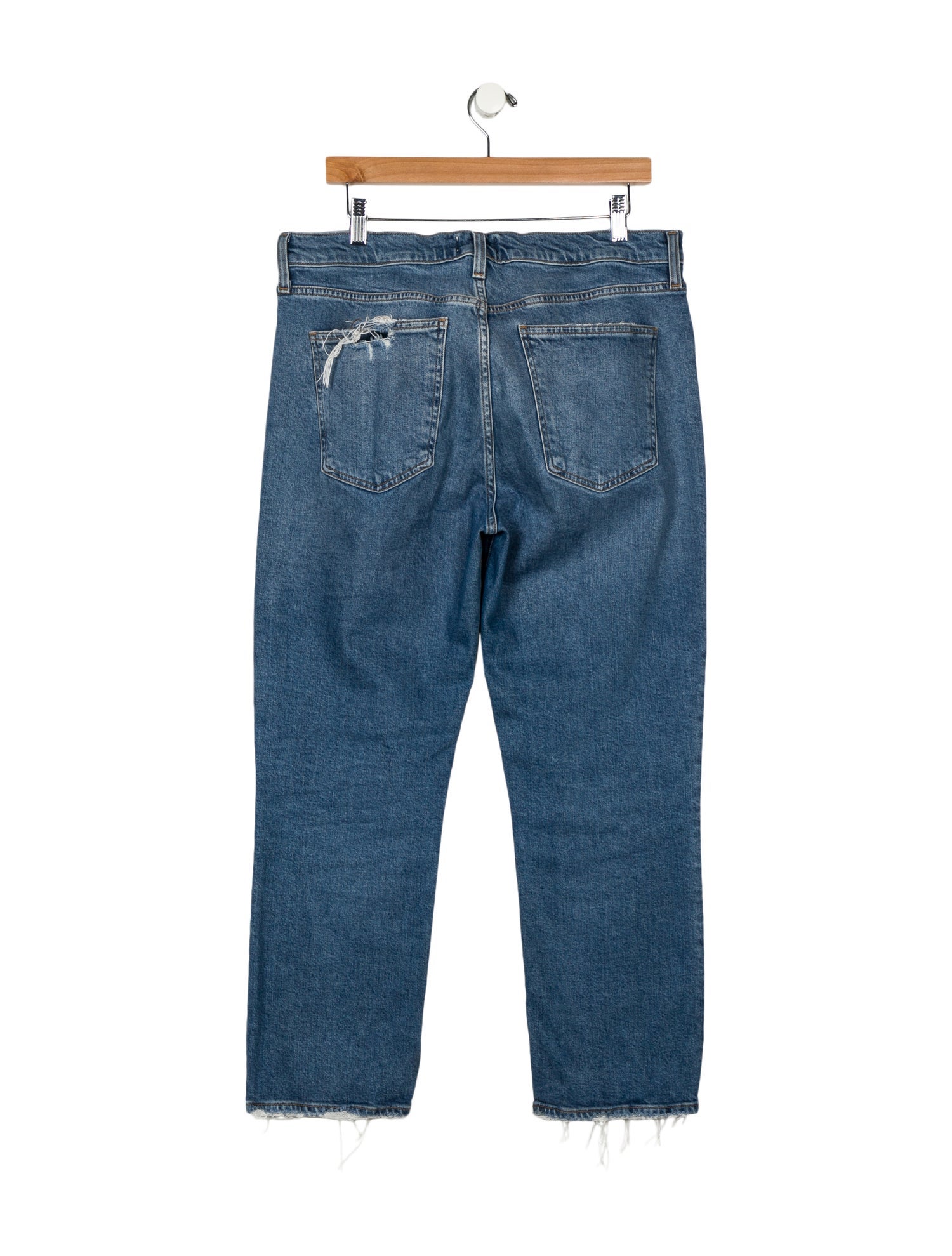 AGOLDE High-Rise Straight Leg Jeans
