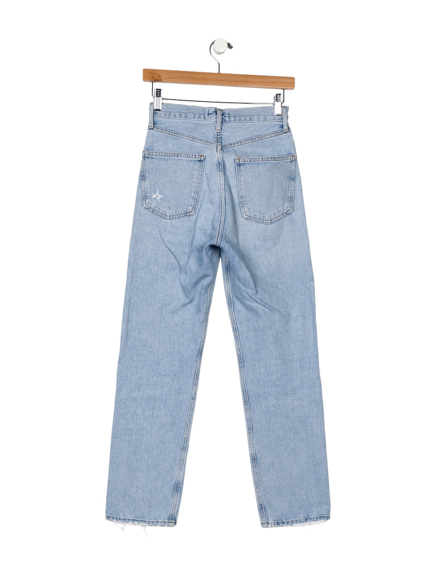 AGOLDE High-Rise Straight Leg Jeans