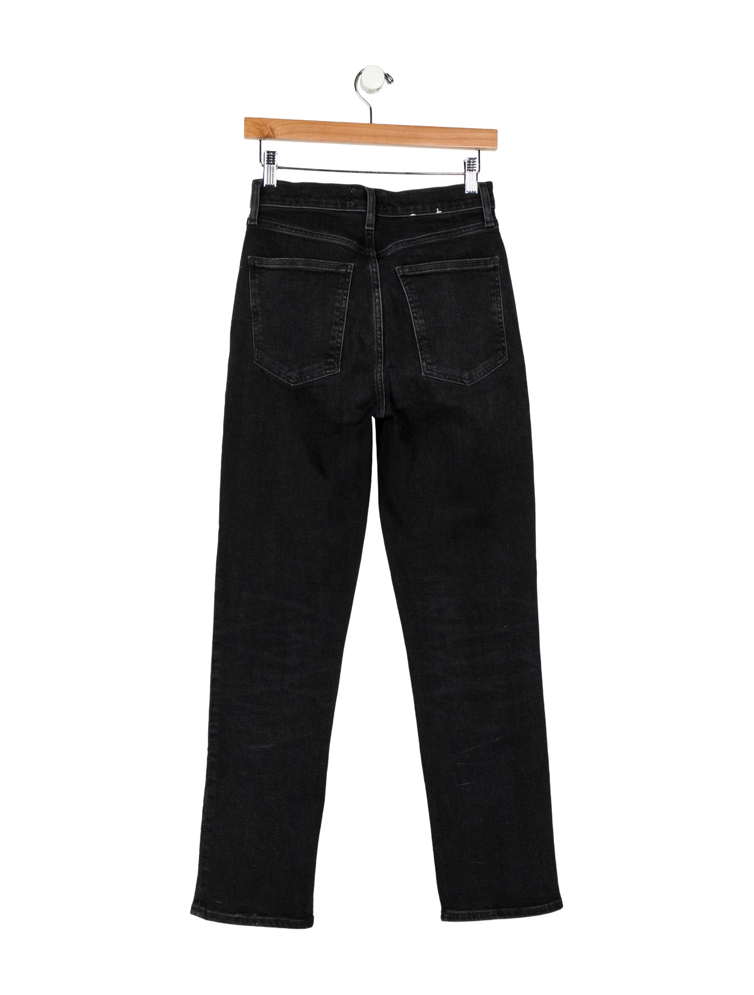 AGOLDE High-Rise Straight Leg Jeans