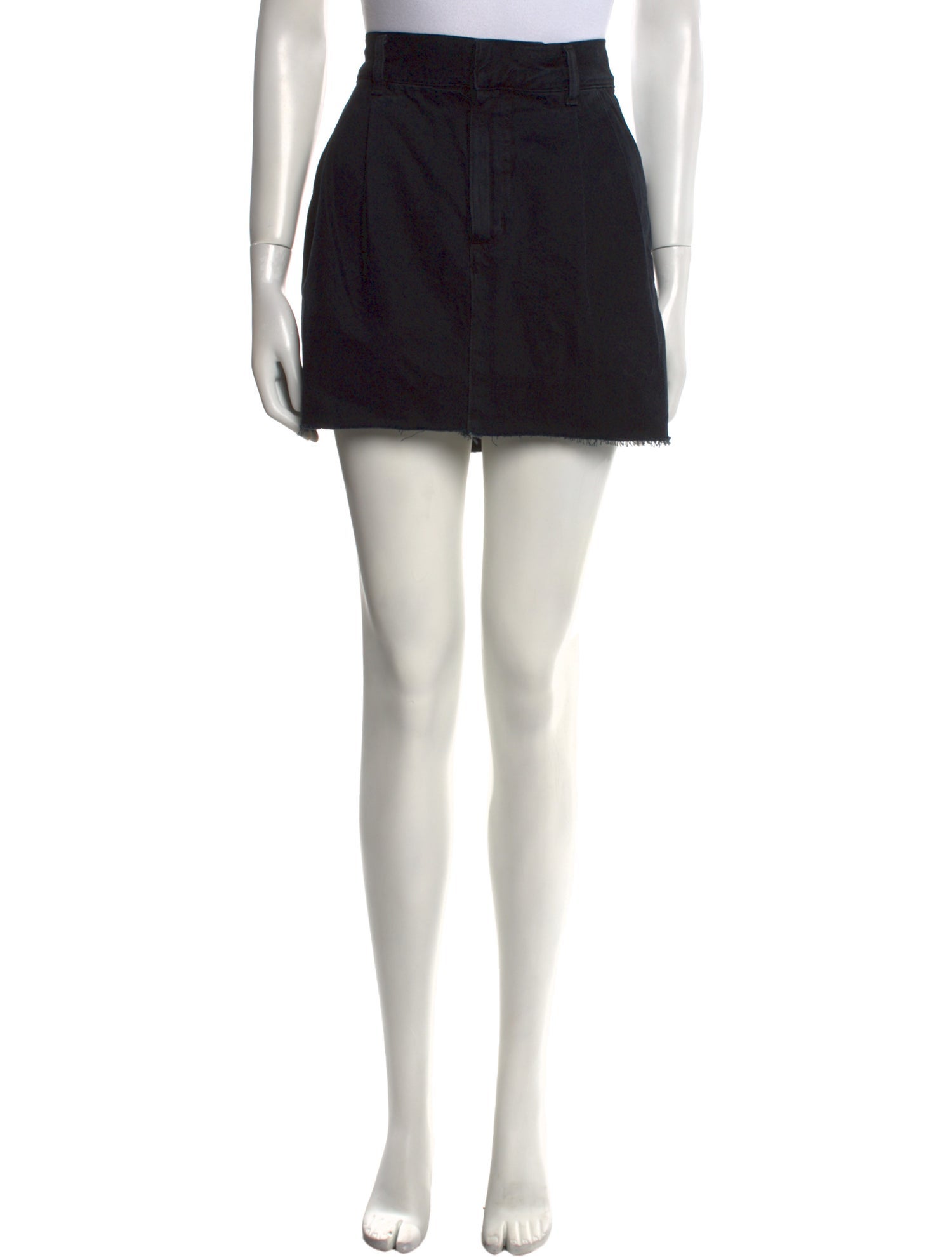 AGOLDE Distressed Accents Mini Skirt