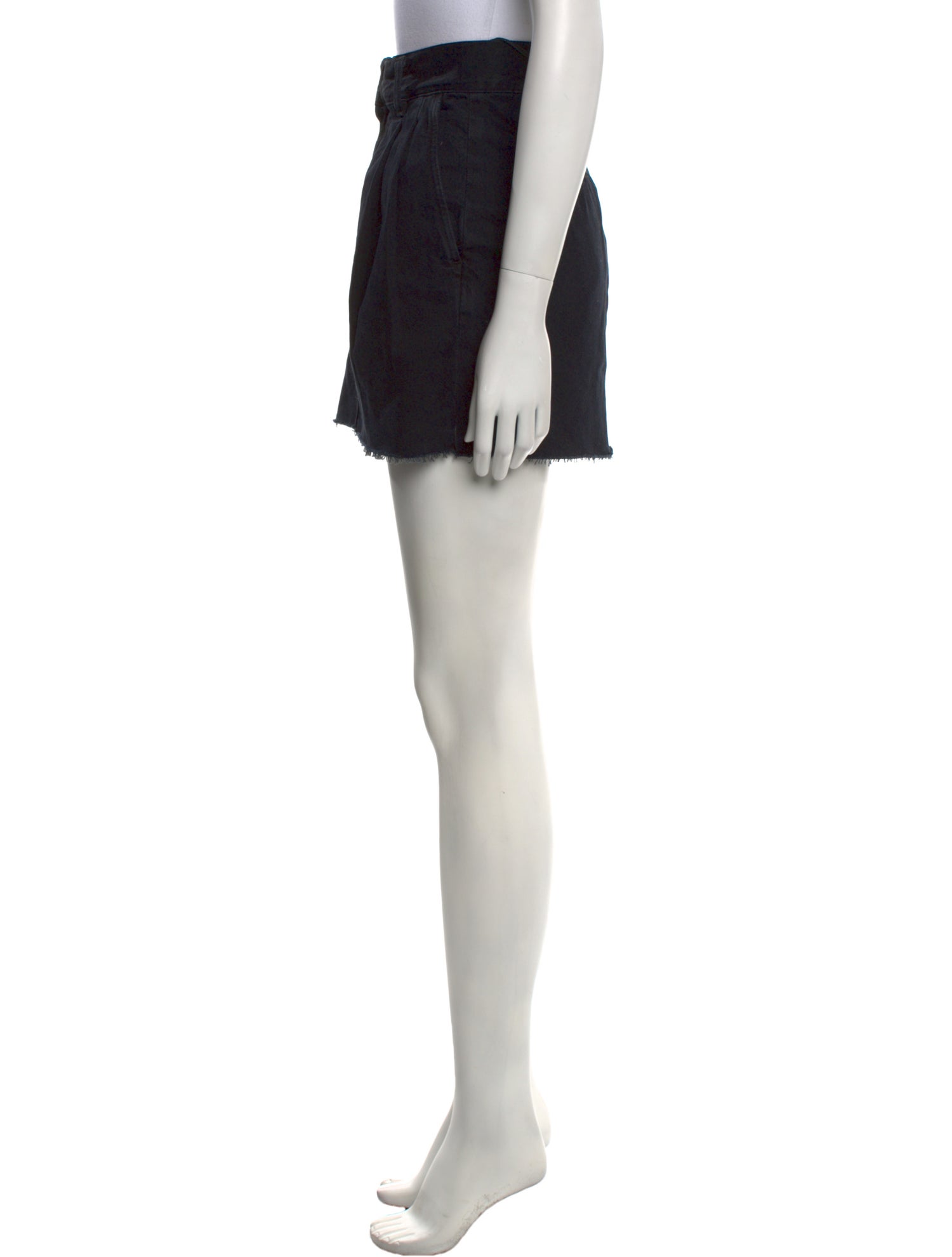 AGOLDE Distressed Accents Mini Skirt