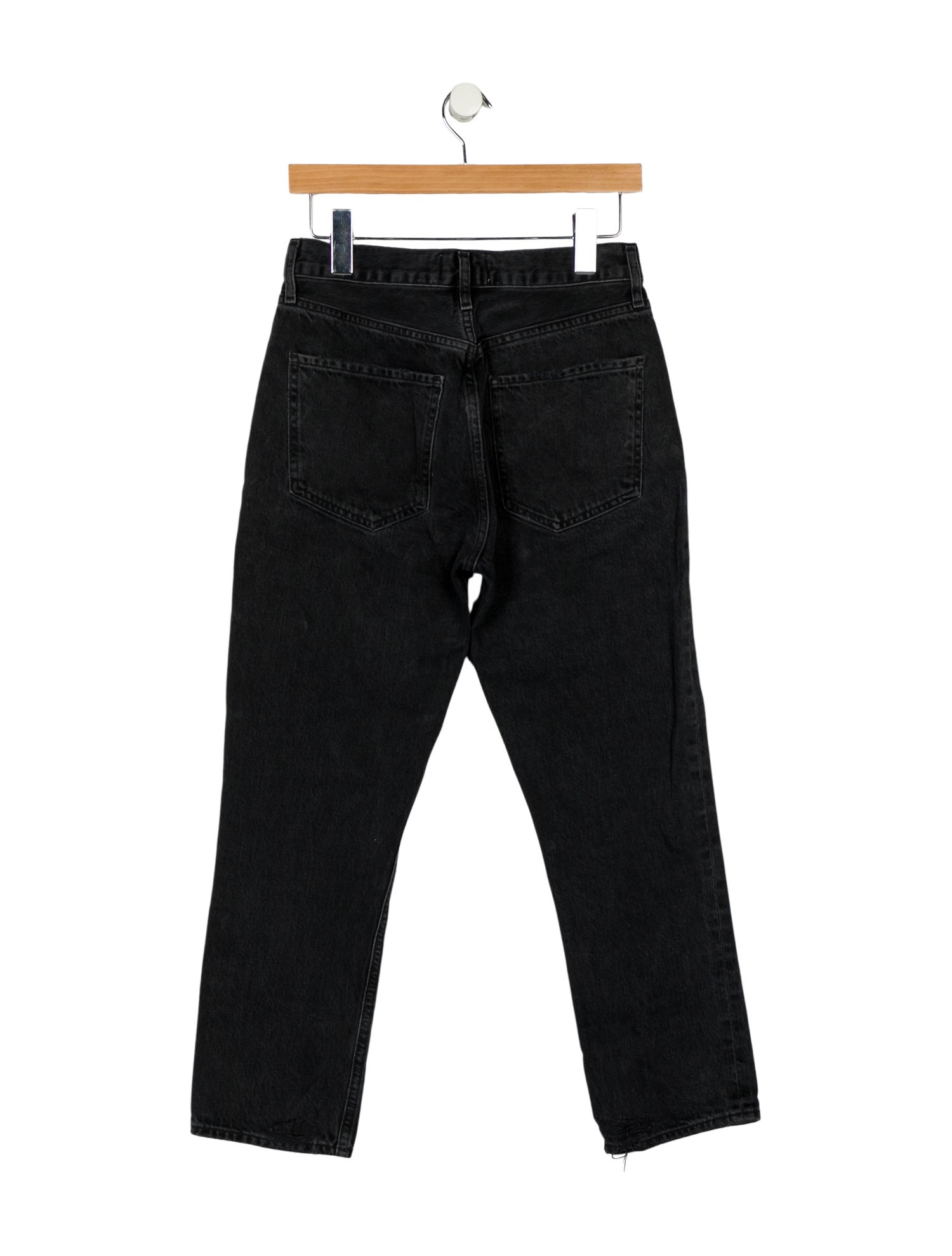 AGOLDE Mid-Rise Straight Leg Jeans