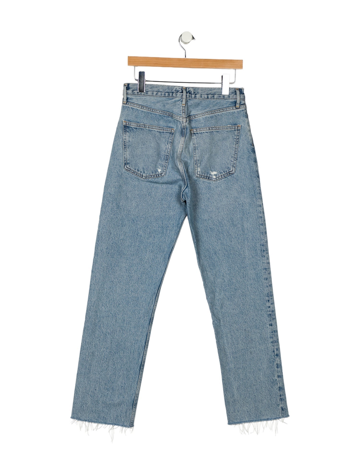 AGOLDE High-Rise Straight Leg Jeans