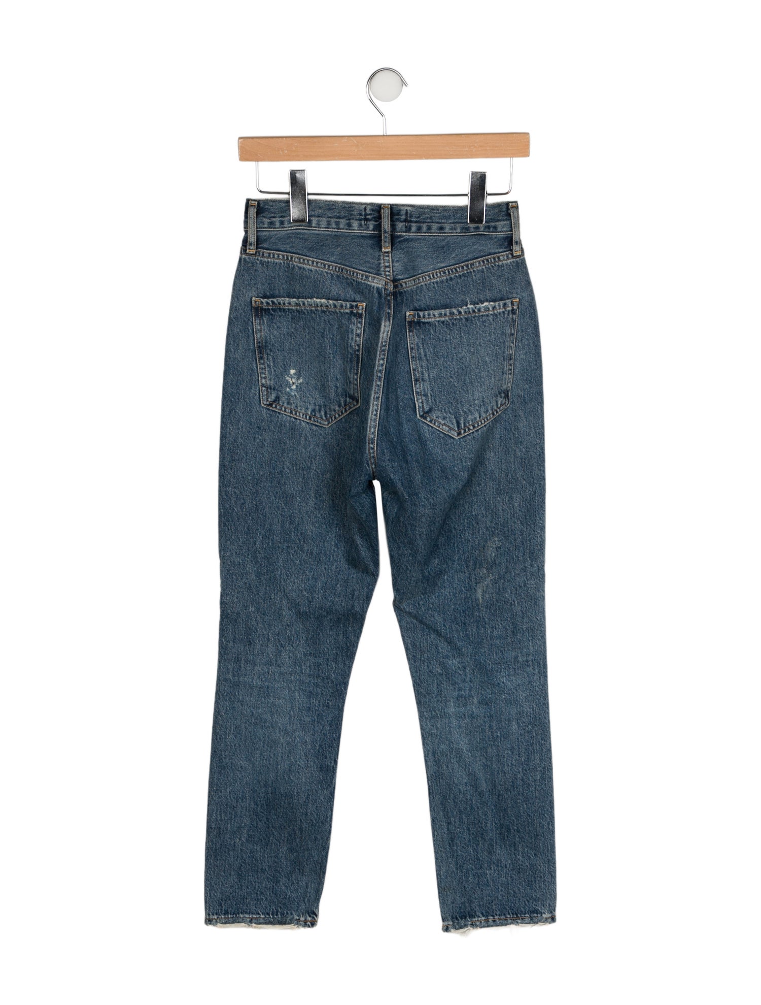 AGOLDE High-Rise Straight Leg Jeans