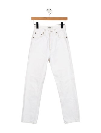 AGOLDE High-Rise Straight Leg Jeans