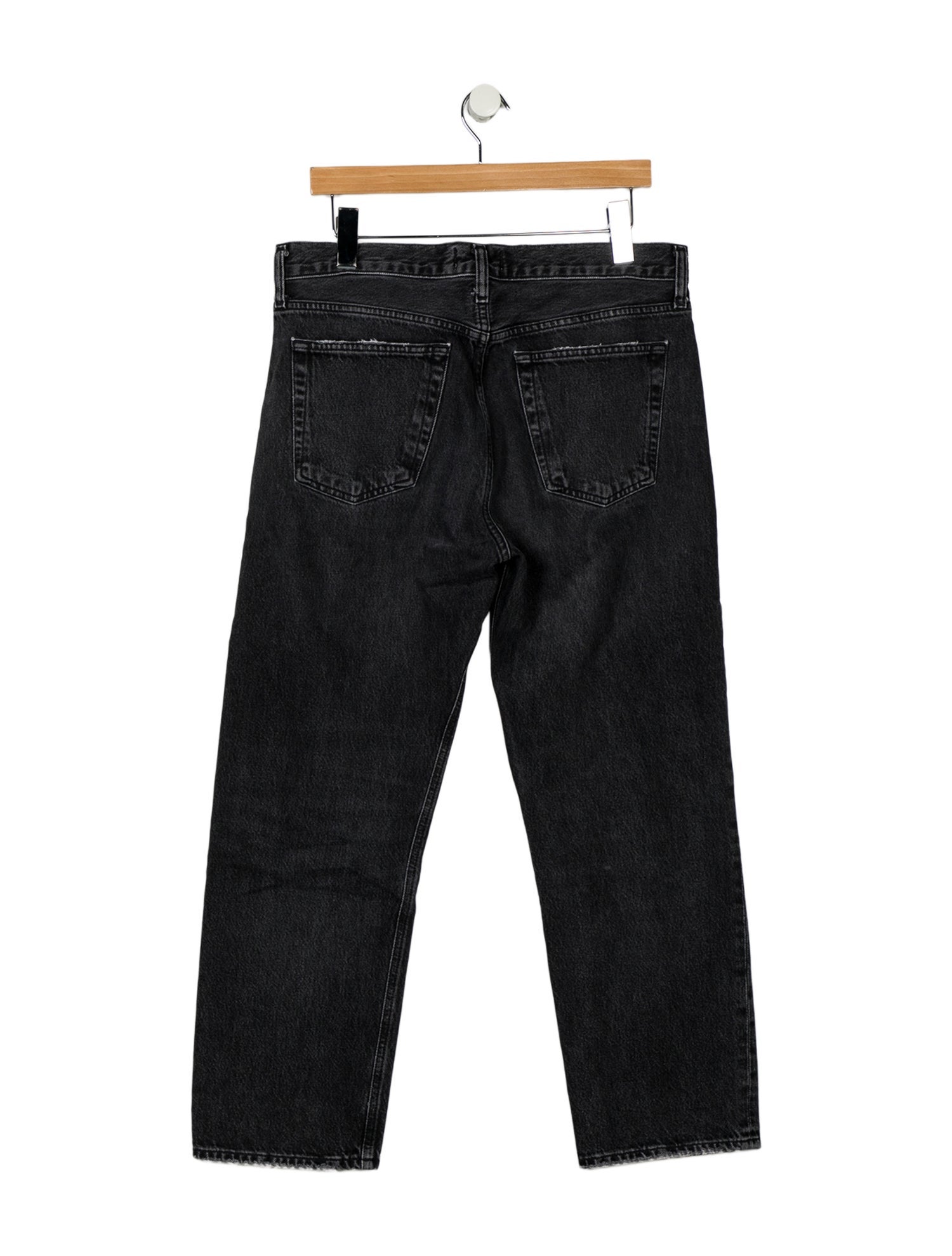 AGOLDE High-Rise Straight Leg Jeans