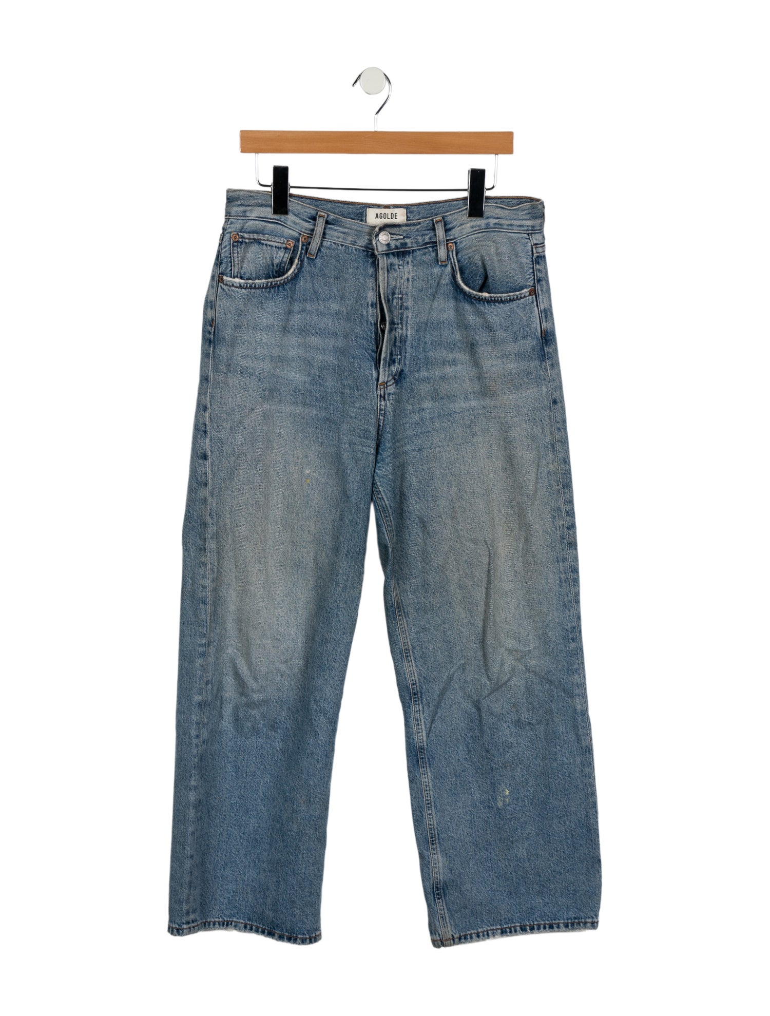 AGOLDE High-Rise Wide Leg Jeans