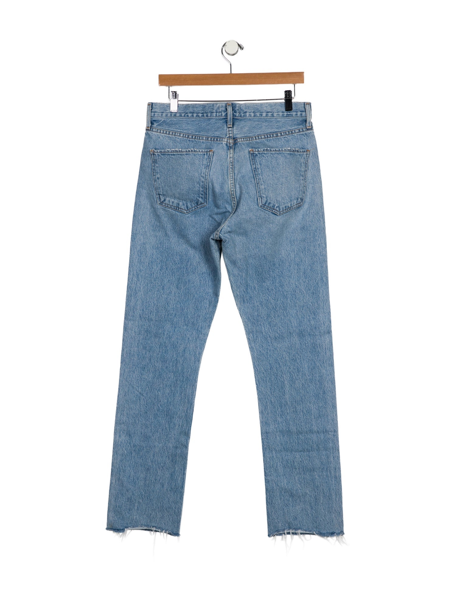 AGOLDE Mid-Rise Straight Leg Jeans