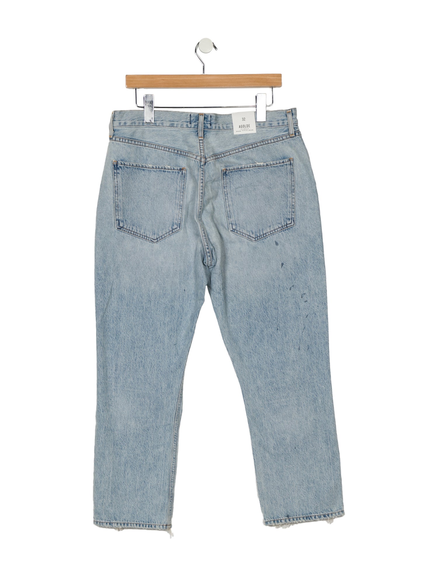 AGOLDE High-Rise Straight Leg Jeans w/ Tags