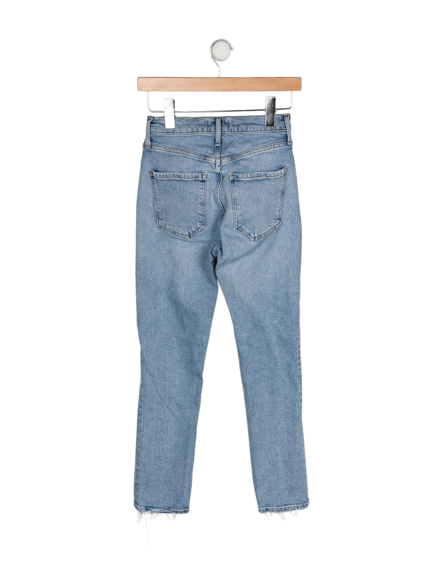 AGOLDE Mid-Rise Skinny Leg Jeans