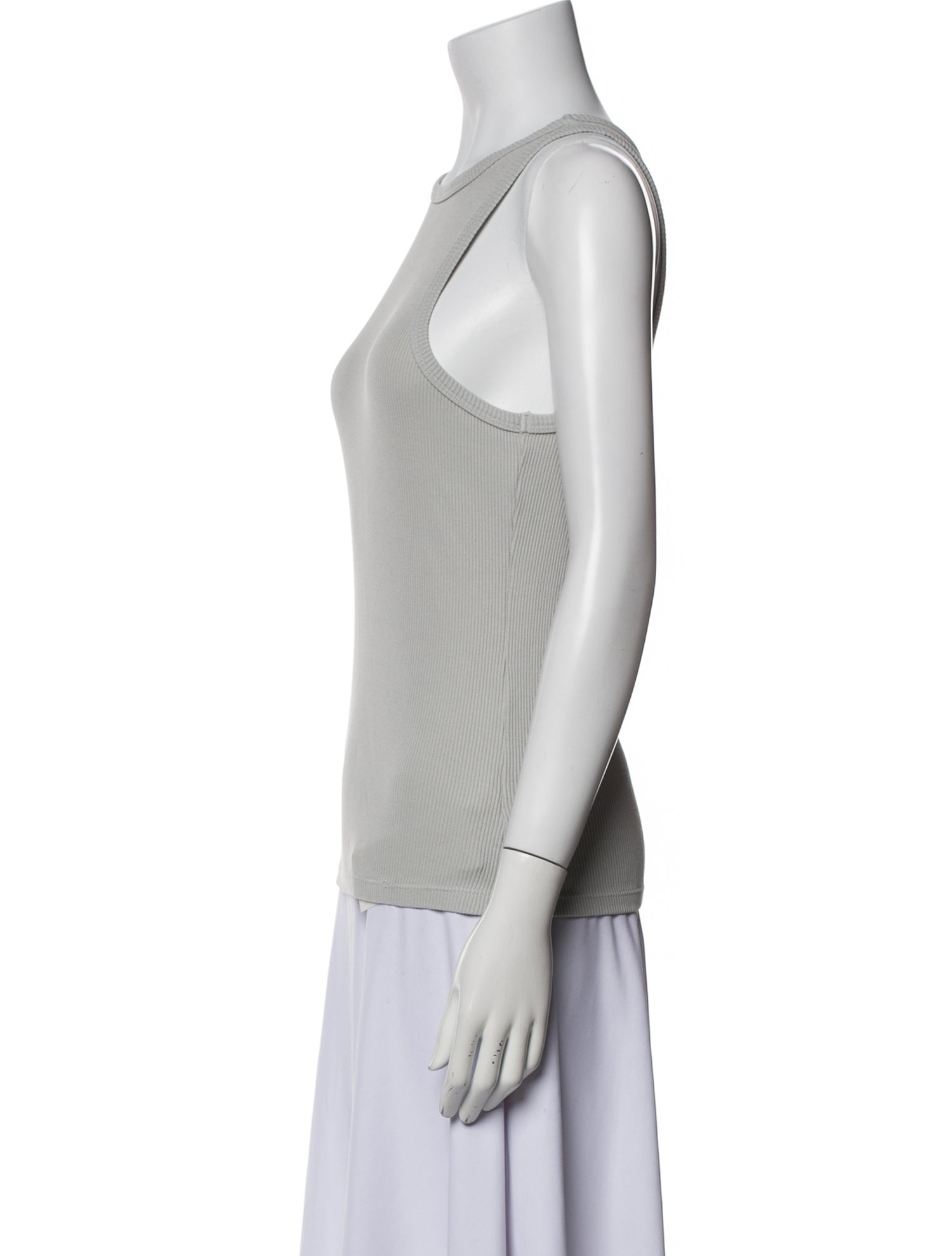 AGOLDE Crew Neck Sleeveless Top