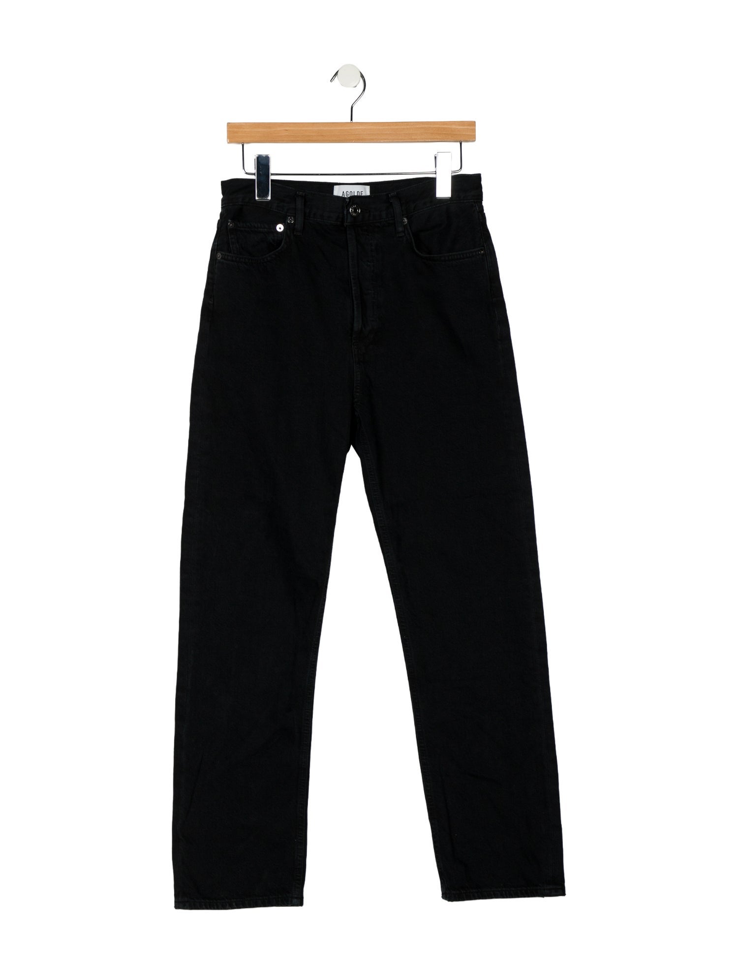 AGOLDE High-Rise Straight Leg Jeans